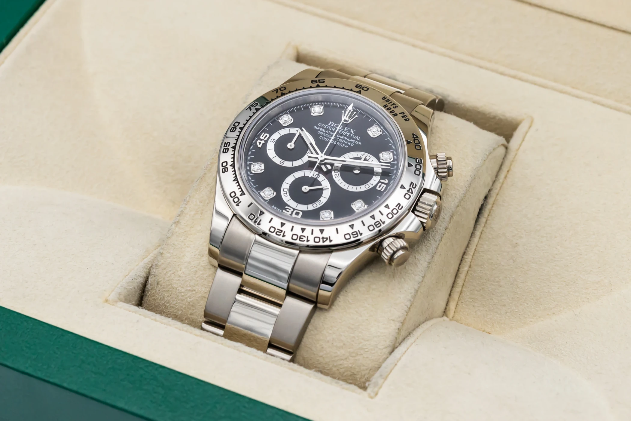 Rolex Cosmograph Daytona 40mm 18ct White Gold Oyster 116509 2018