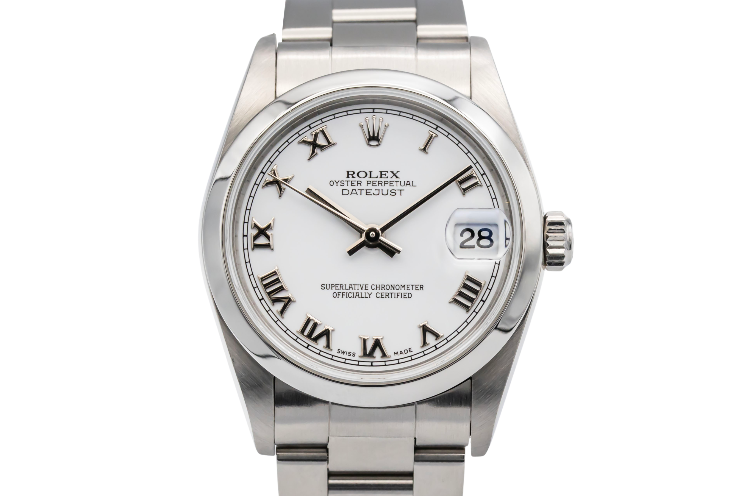 Rolex DateJust 31mm Stainless Steel Oyster 78240 2005
