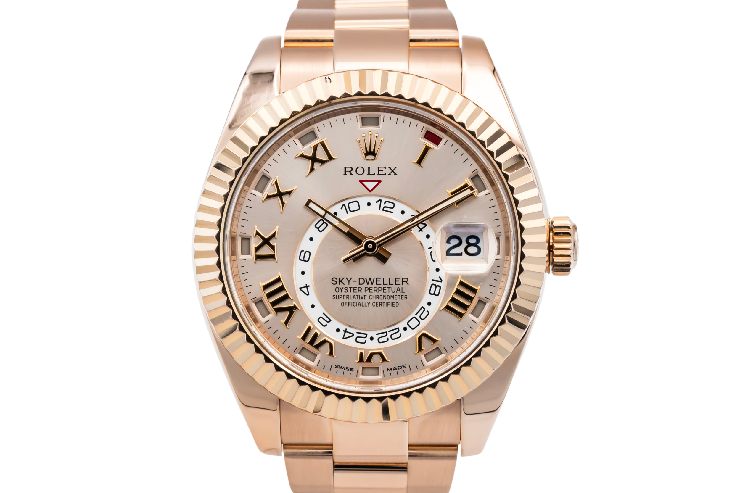 Rolex Sky-Dweller 42mm 18ct Rose Gold Oyster 326935 2017