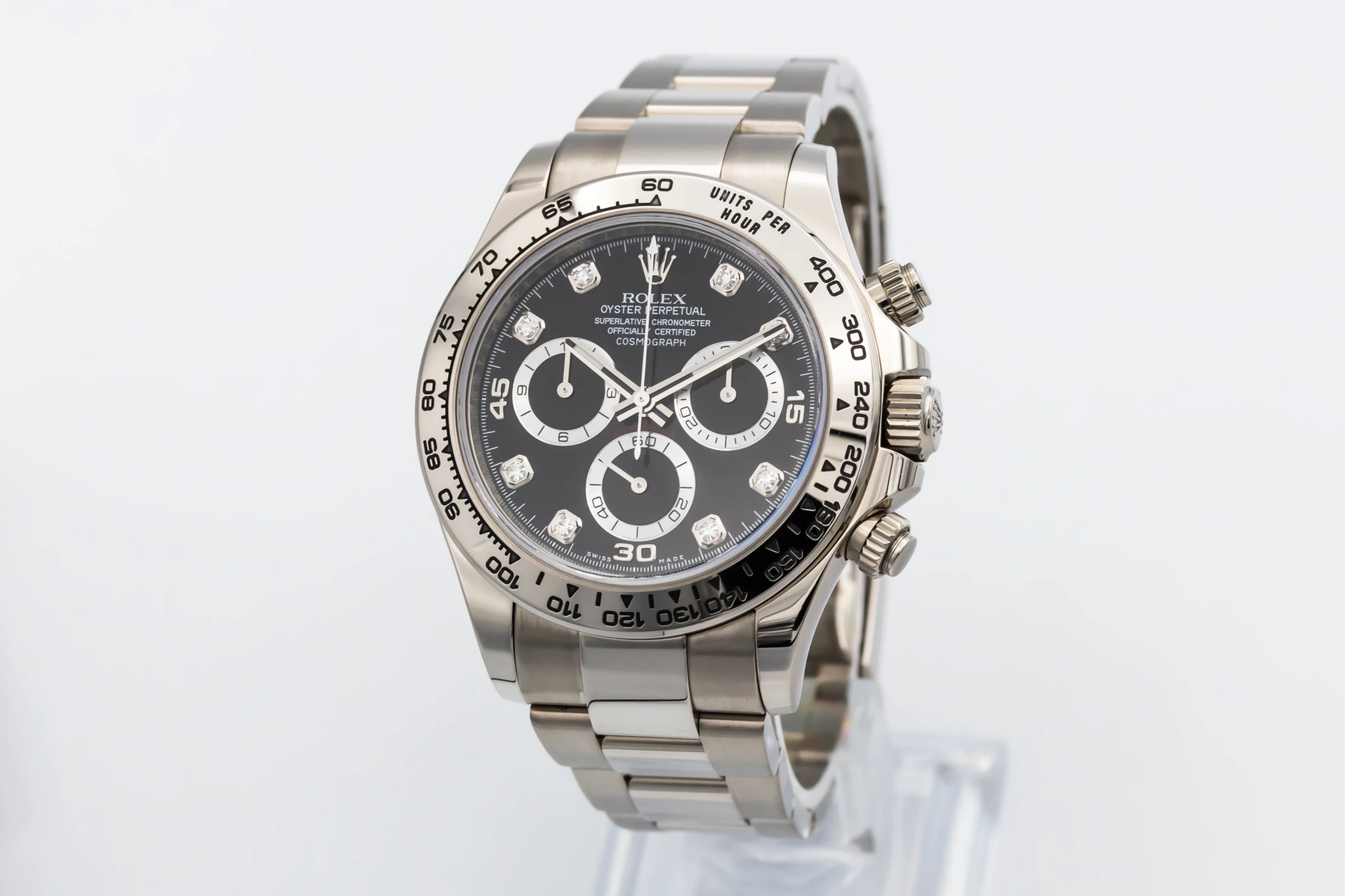 Rolex Cosmograph Daytona 40mm 18ct White Gold Oyster 116509 2018
