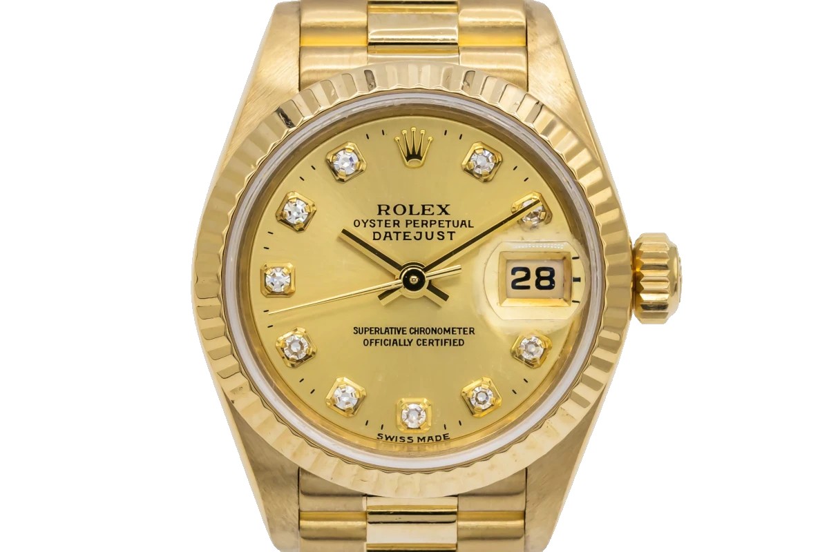 Rolex DateJust 26mm 18ct Yellow Gold Presidential 69178 1996 - Out of stock