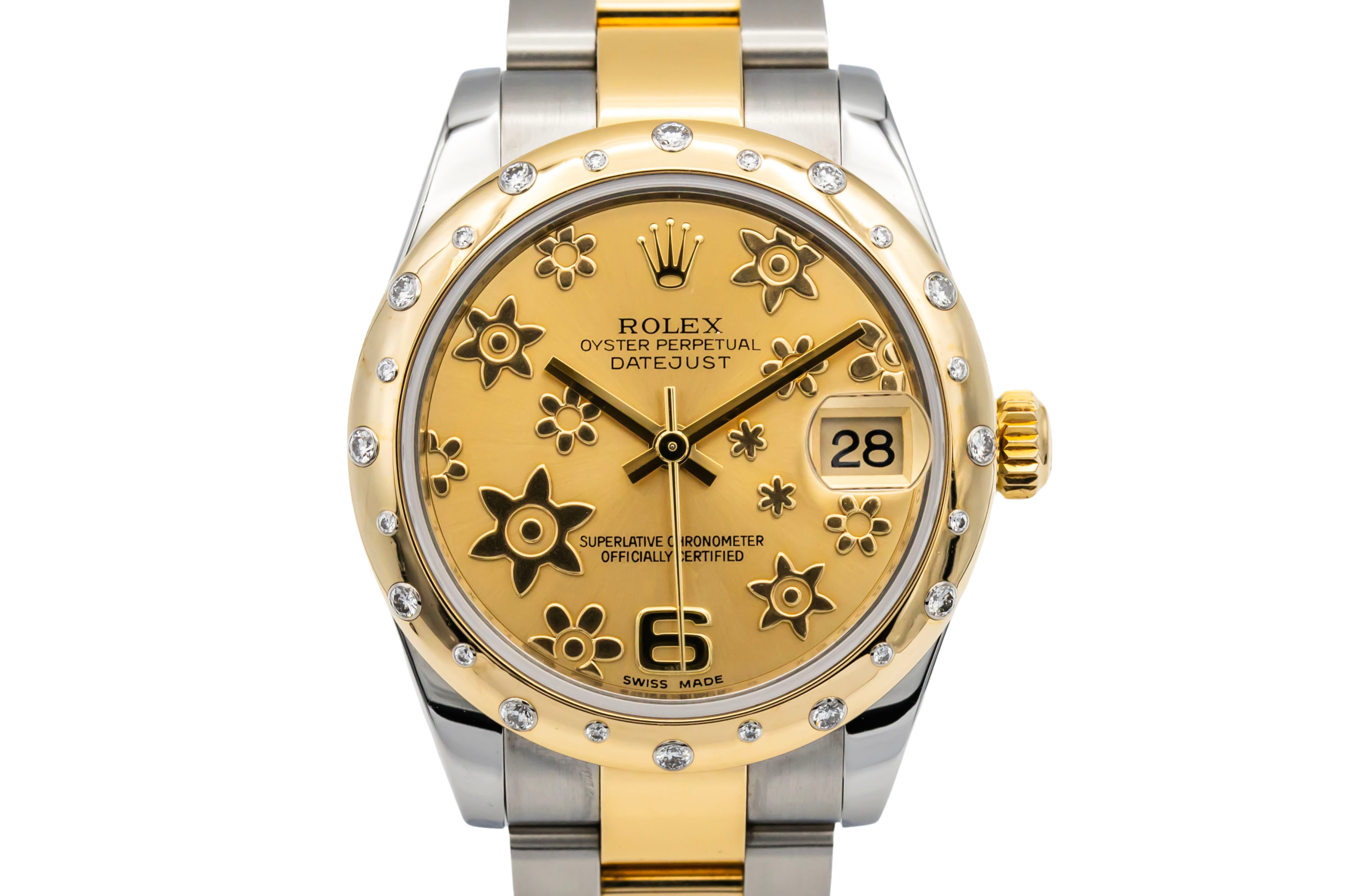 Rolex DateJust 31mm Steel & 18ct Yellow Gold Oyster 178343 2011