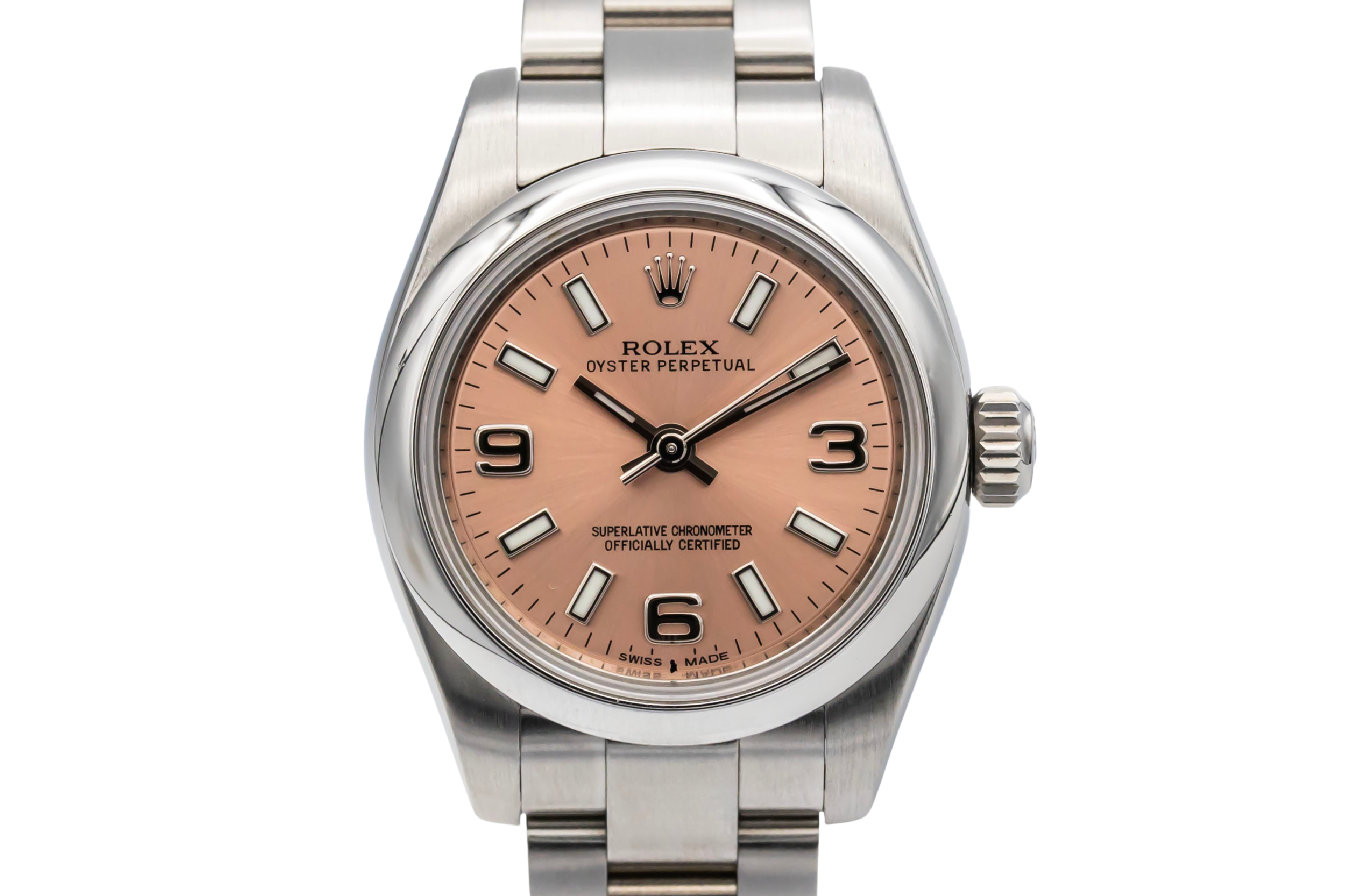 Rolex Lady Oyster Perpetual 26mm Stainless Steel Oyster 176200 2014