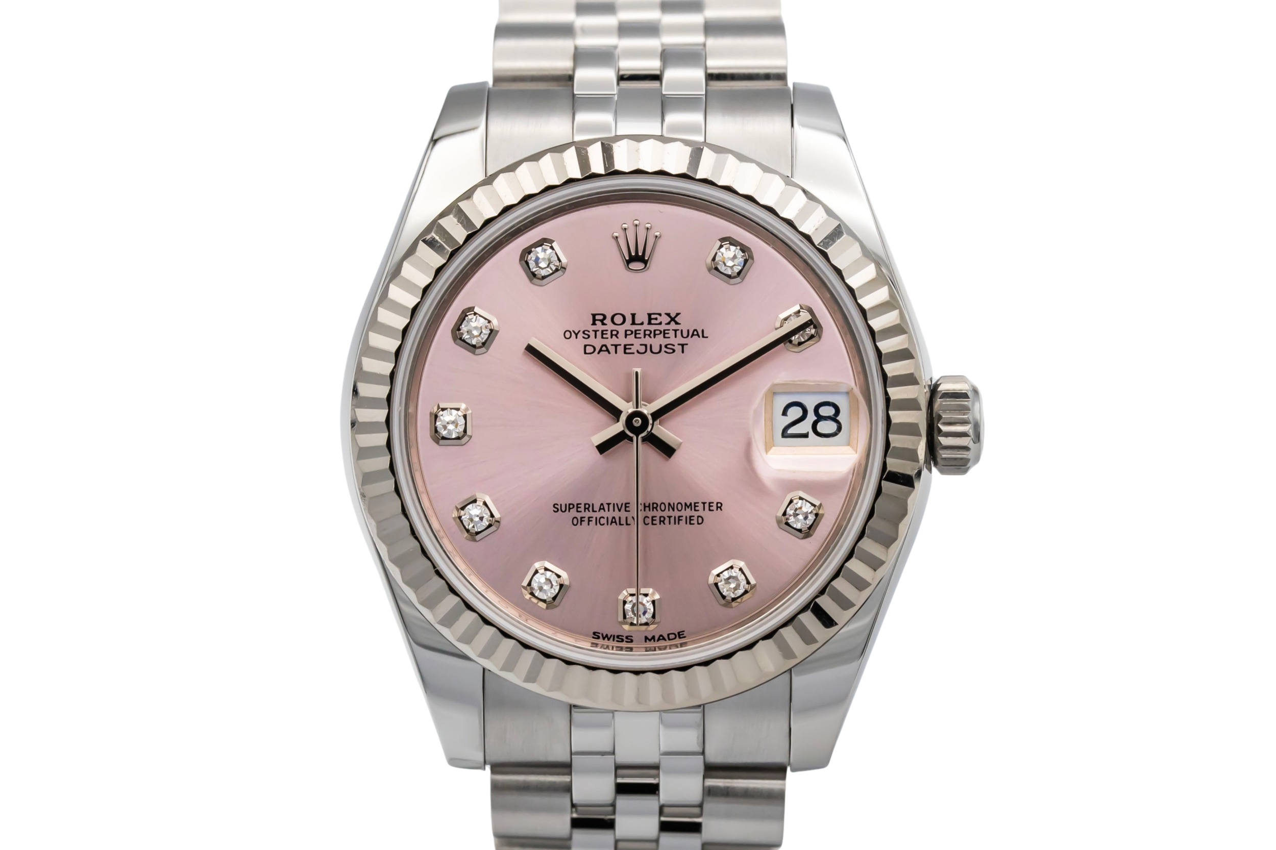 Rolex DateJust 31mm Stainless Steel Jubilee 178274 2017