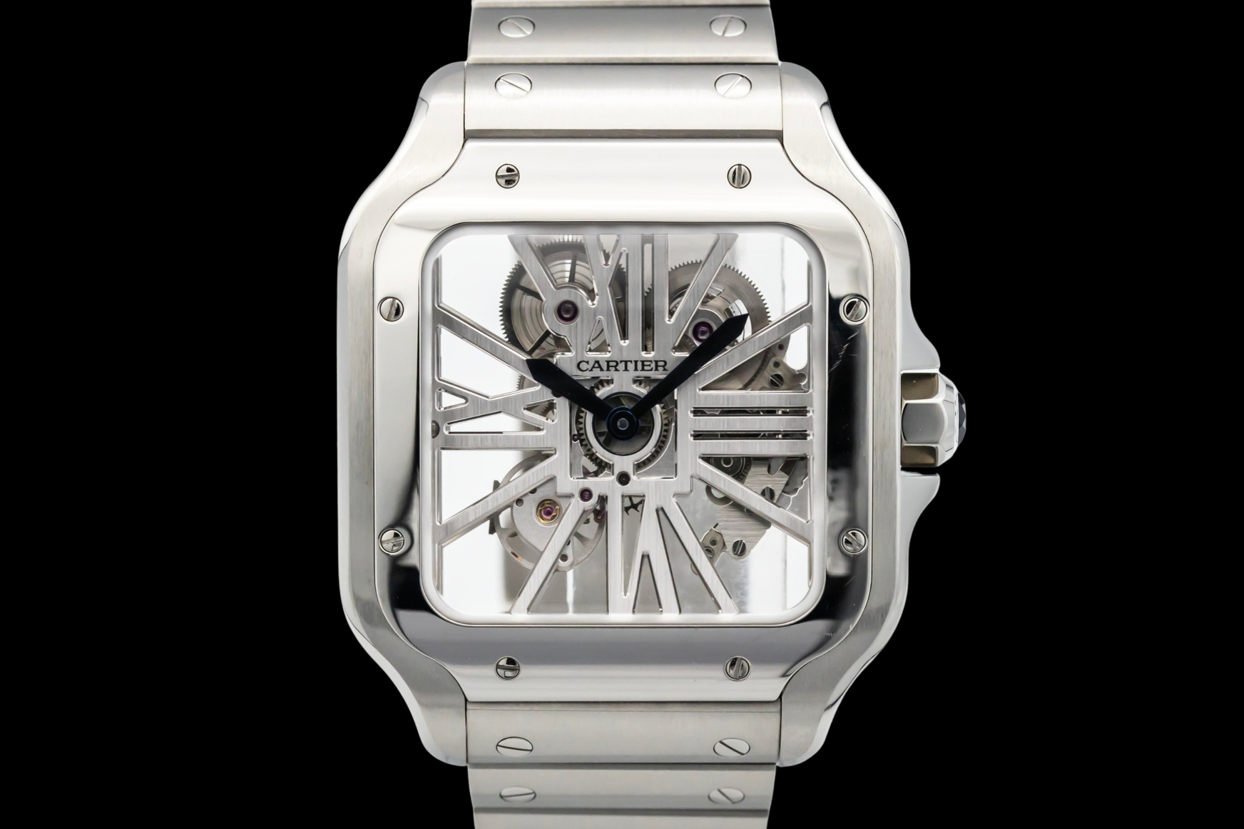 Cartier Santos De Cartier Skeleton 40mm Stainless Steel WHSA0015 2022