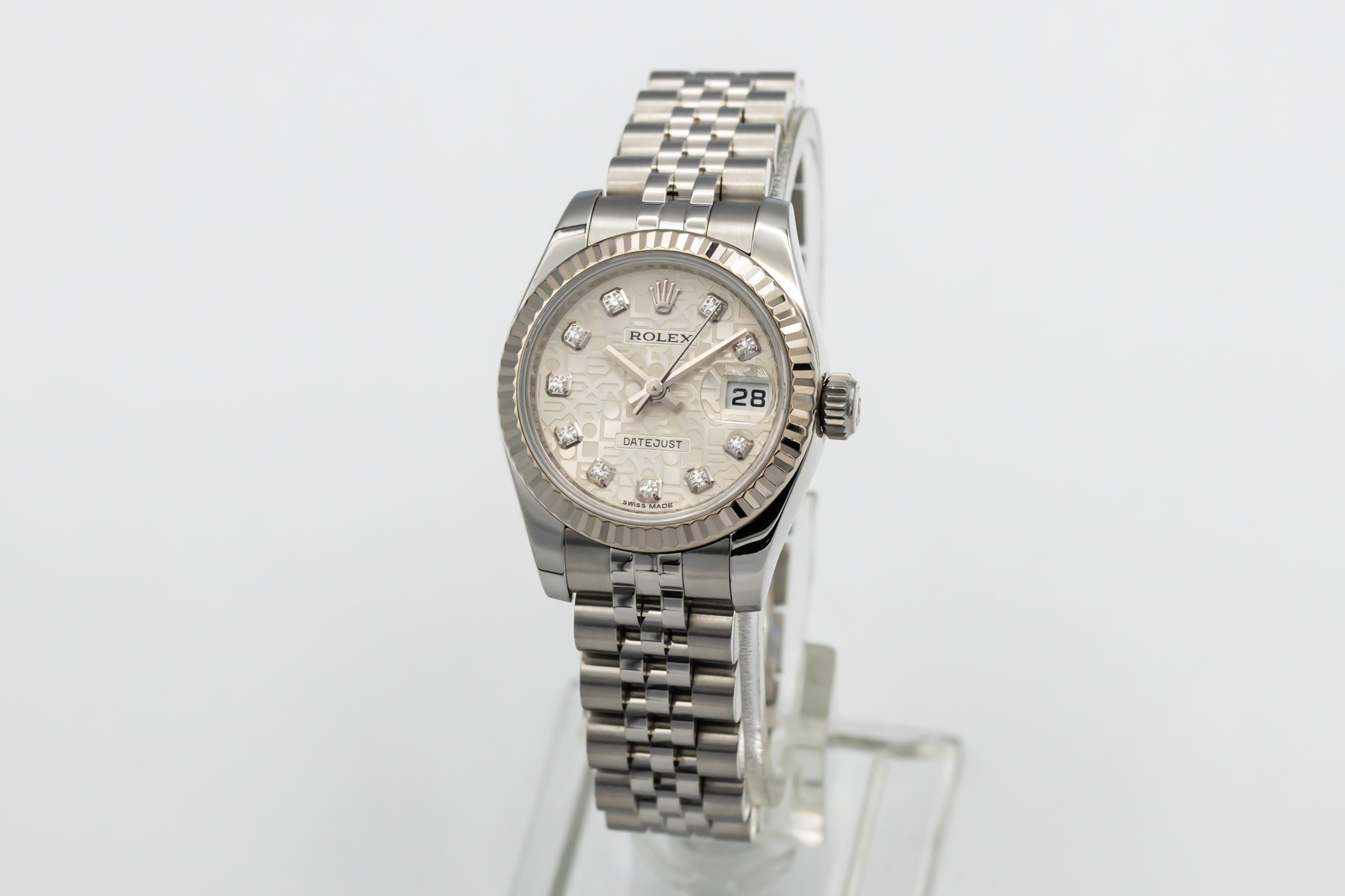 Rolex Lady DateJust 26mm Stainless Steel Jubilee 179174 2012