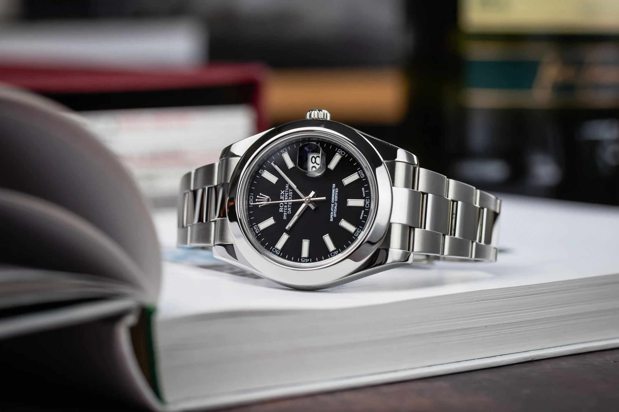 Rolex DateJust II 41mm Stainless Steel Oyster 116300 2014