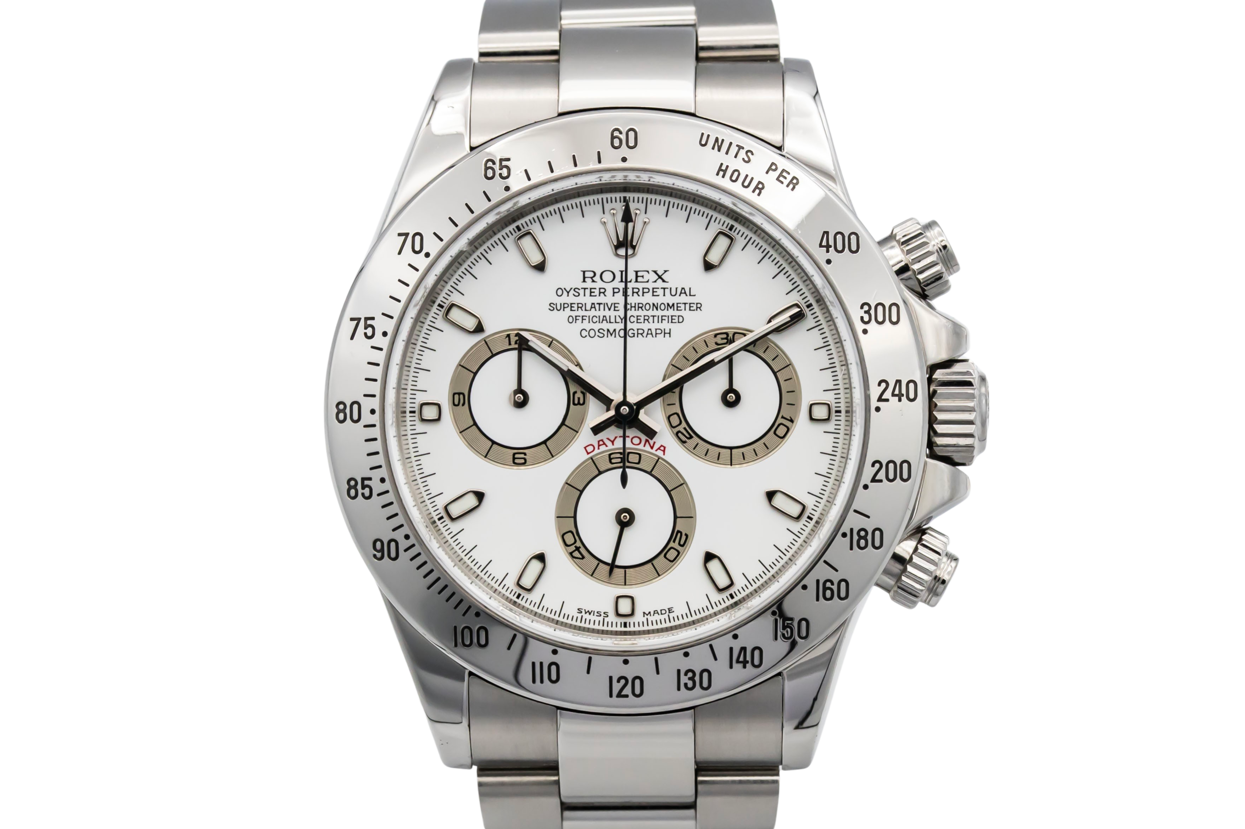 Rolex Cosmograph Daytona 40mm Stainless Steel Oyster 116520 2004
