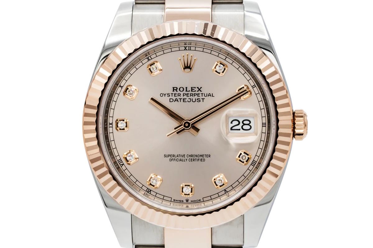 Rose gold cheap oyster rolex