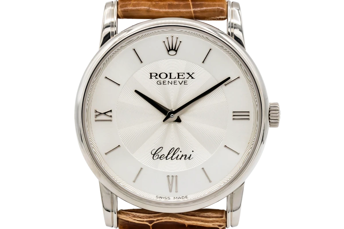 Rolex geneve cellini stainless on sale steel