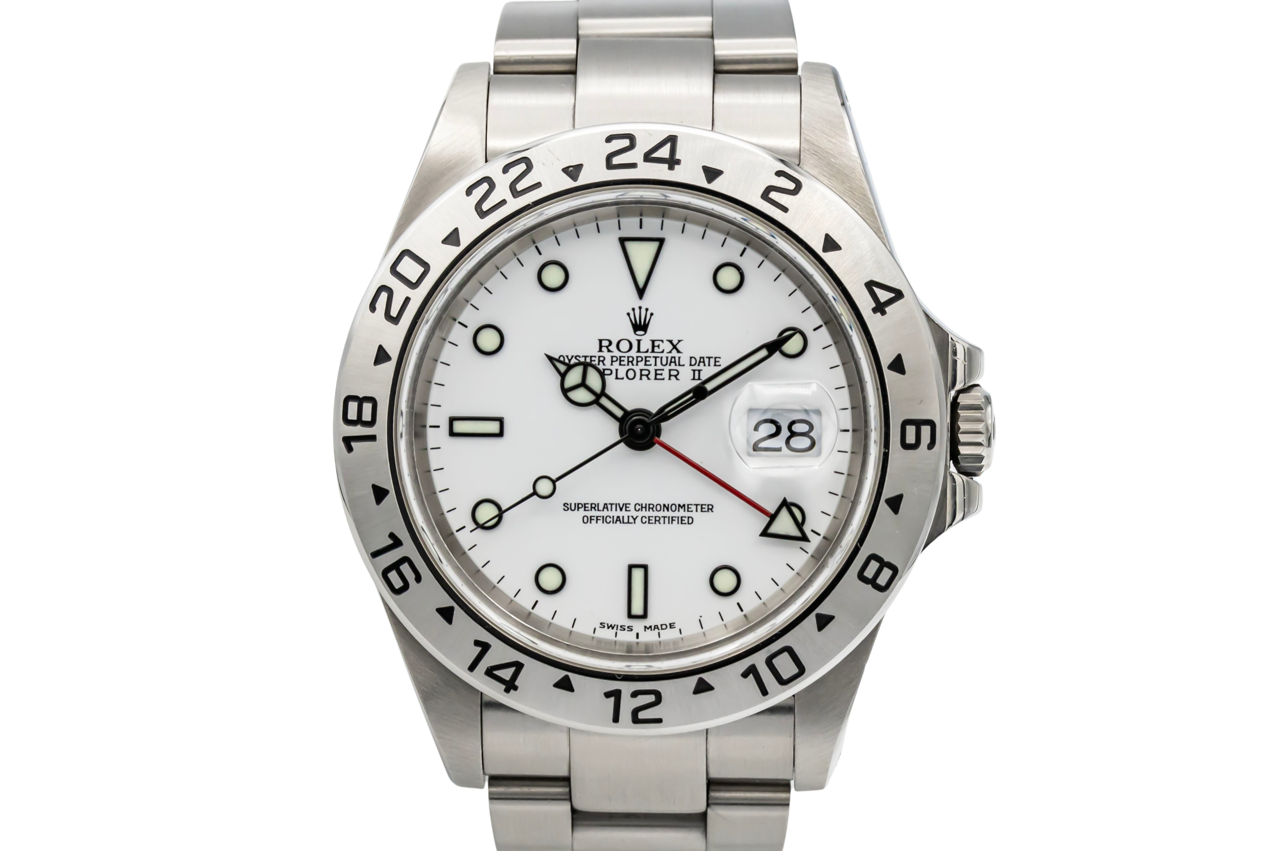 Rolex Explorer II 40mm 'Polar' Stainless Steel Oyster 16570 2000