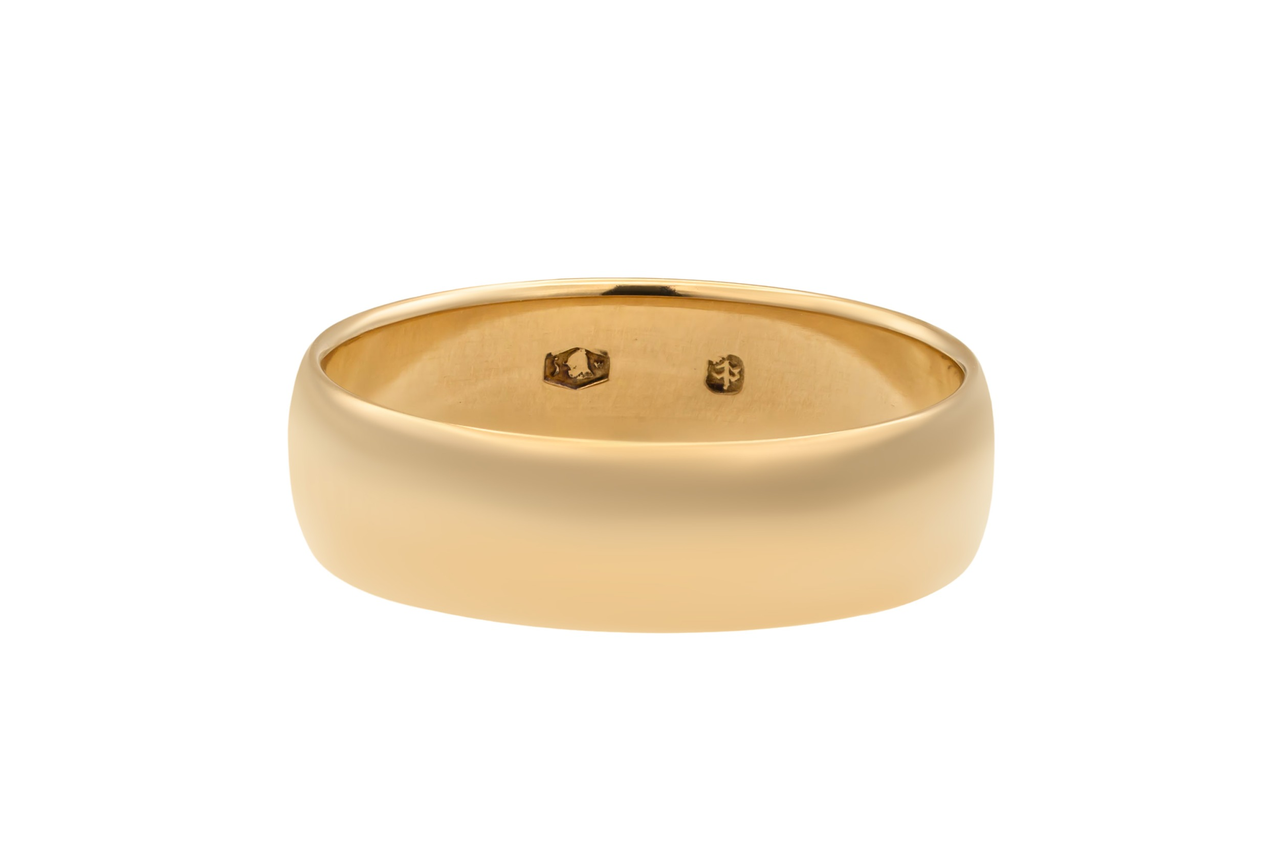 14ct Yellow Gold Classic Wedding Band 4.6g