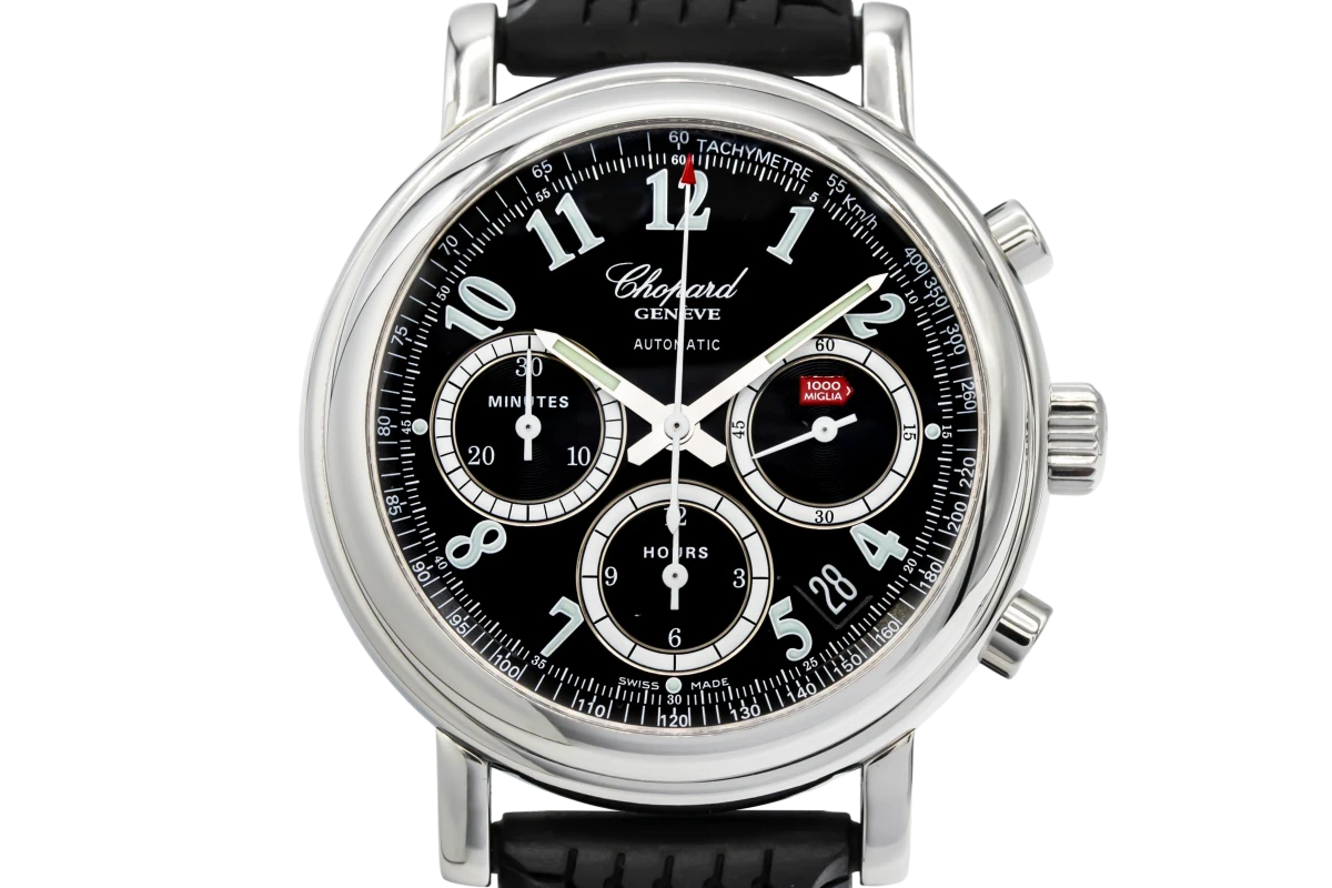 Chopard Mille Miglia Chronograph Automatic 39mm Black Rubber 8331 Circa 2000s