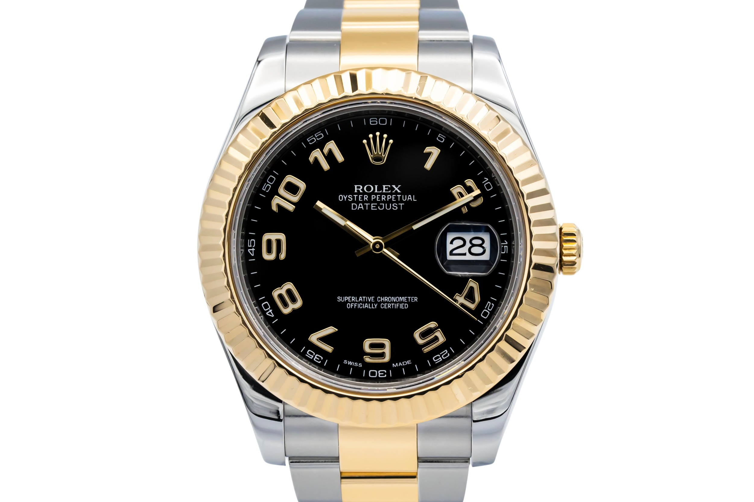 Rolex DateJust II 41mm Steel & 18ct Yellow Gold Oyster 116333 2016