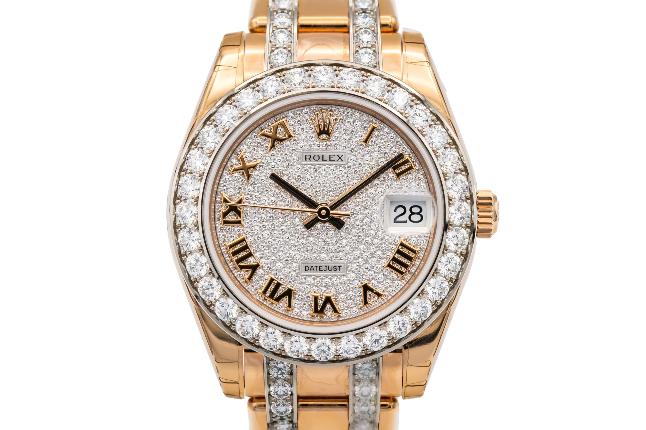 Rolex Pearlmaster 34mm 18ct Rose Gold Pearlmaster 81285 2019 UNWORN