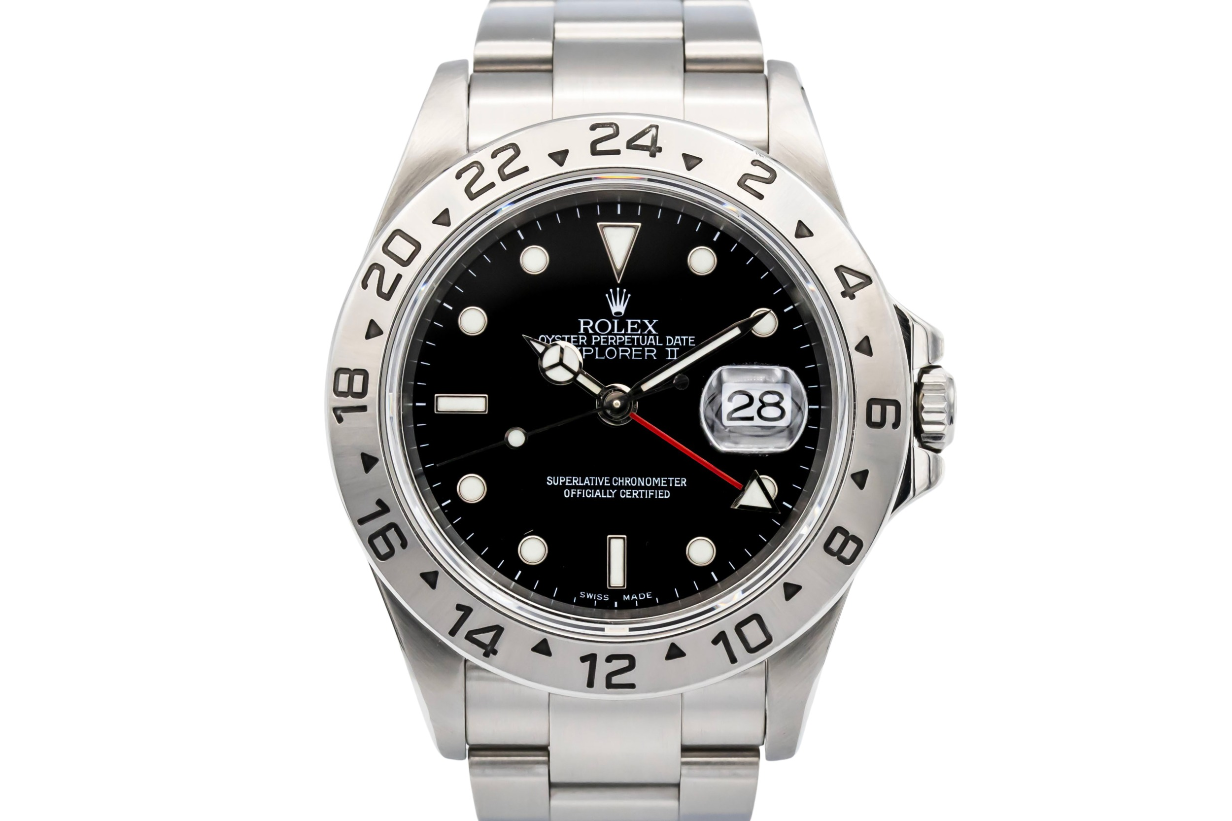 Rolex Explorer II 40mm Stainless Steel Oyster 16570 2001