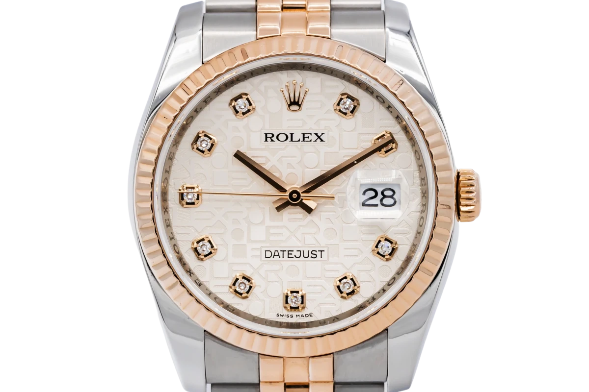 Rolex rose discount gold datejust 36mm