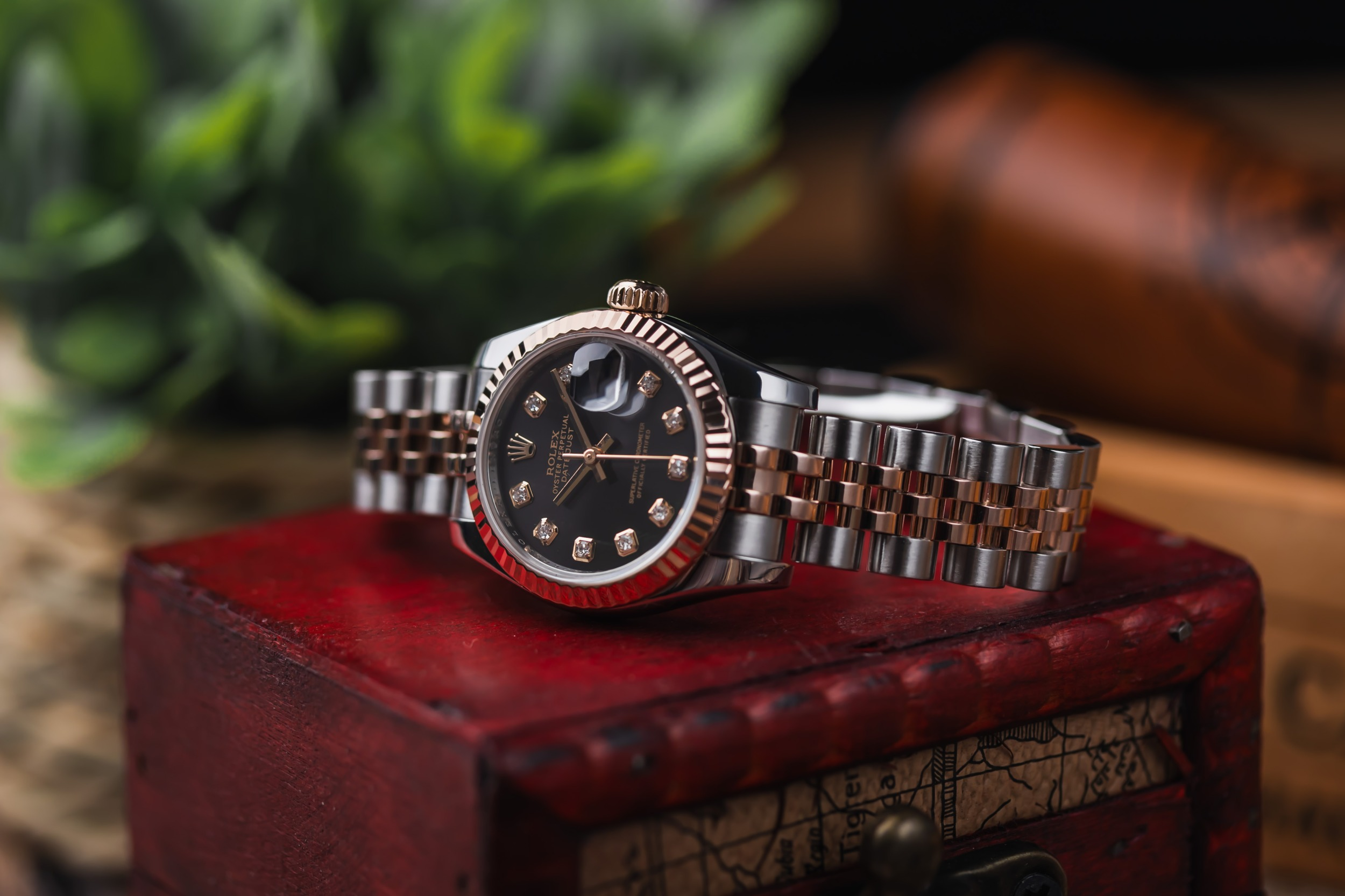 Rolex Lady DateJust 26mm Steel & 18ct Rose Gold Jubilee 179171 2012