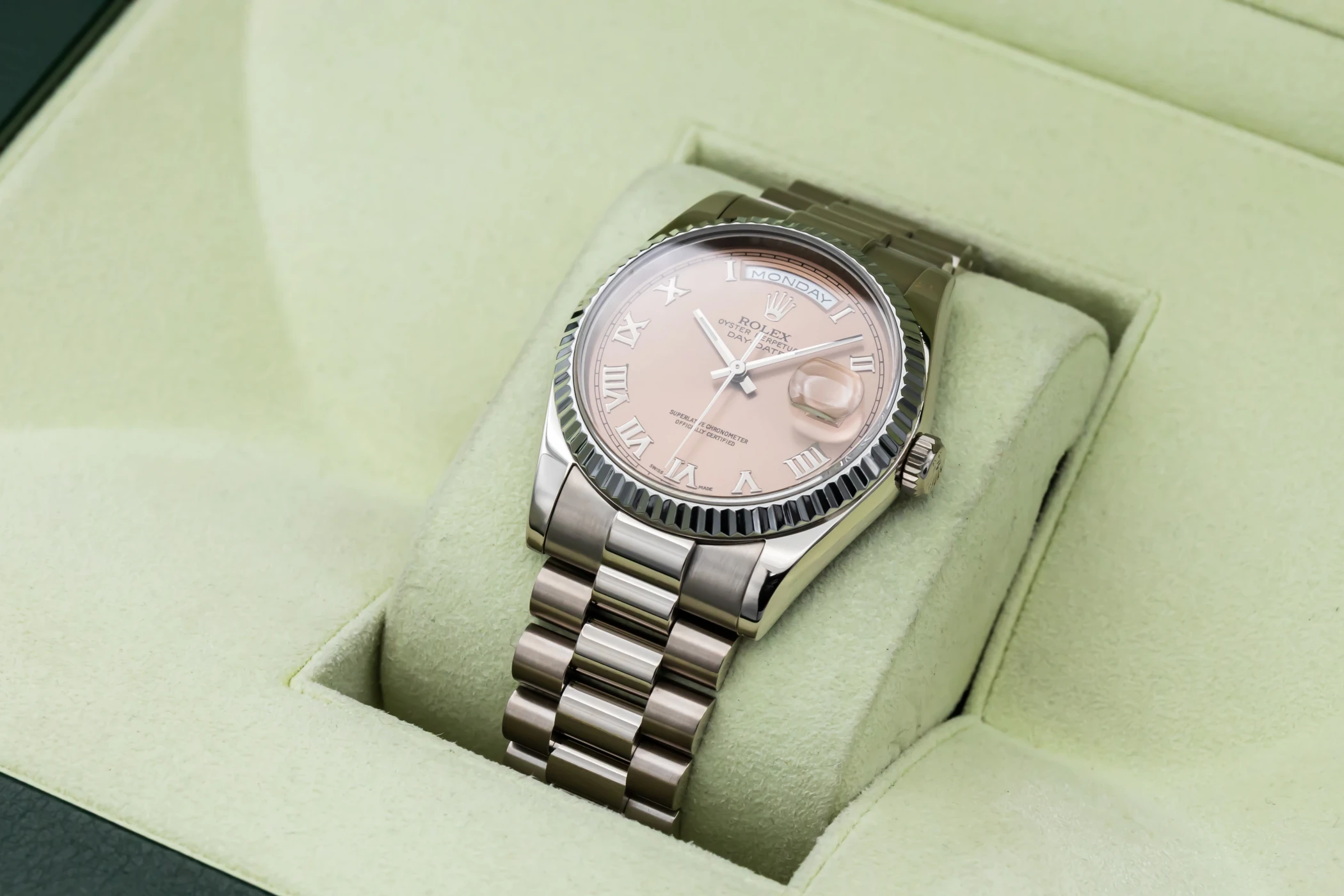 Rolex Day-Date 36mm 18ct White Gold Presidential 118239 2001