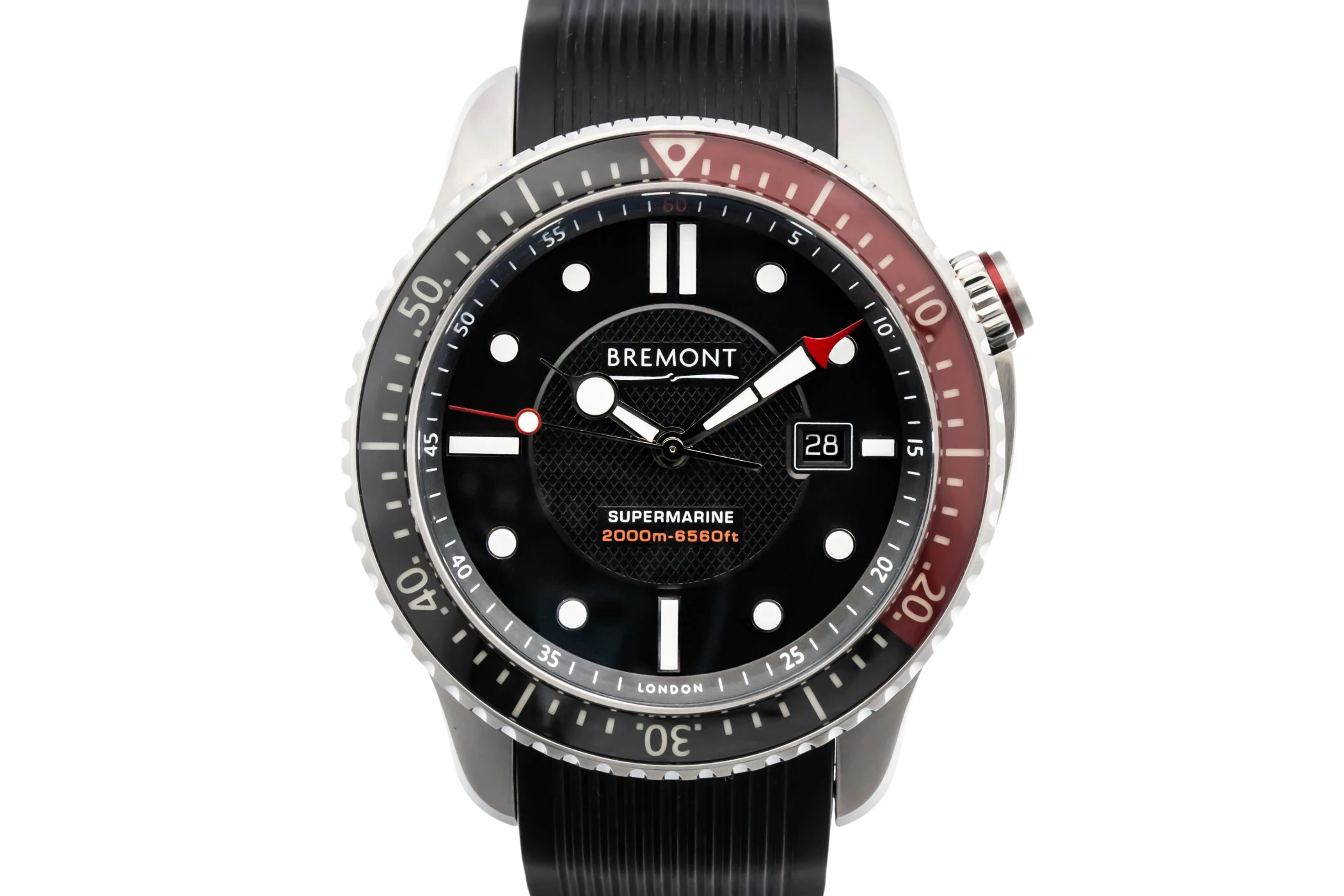 Bremont Supermarine 45mm Black Rubber S2000 2019
