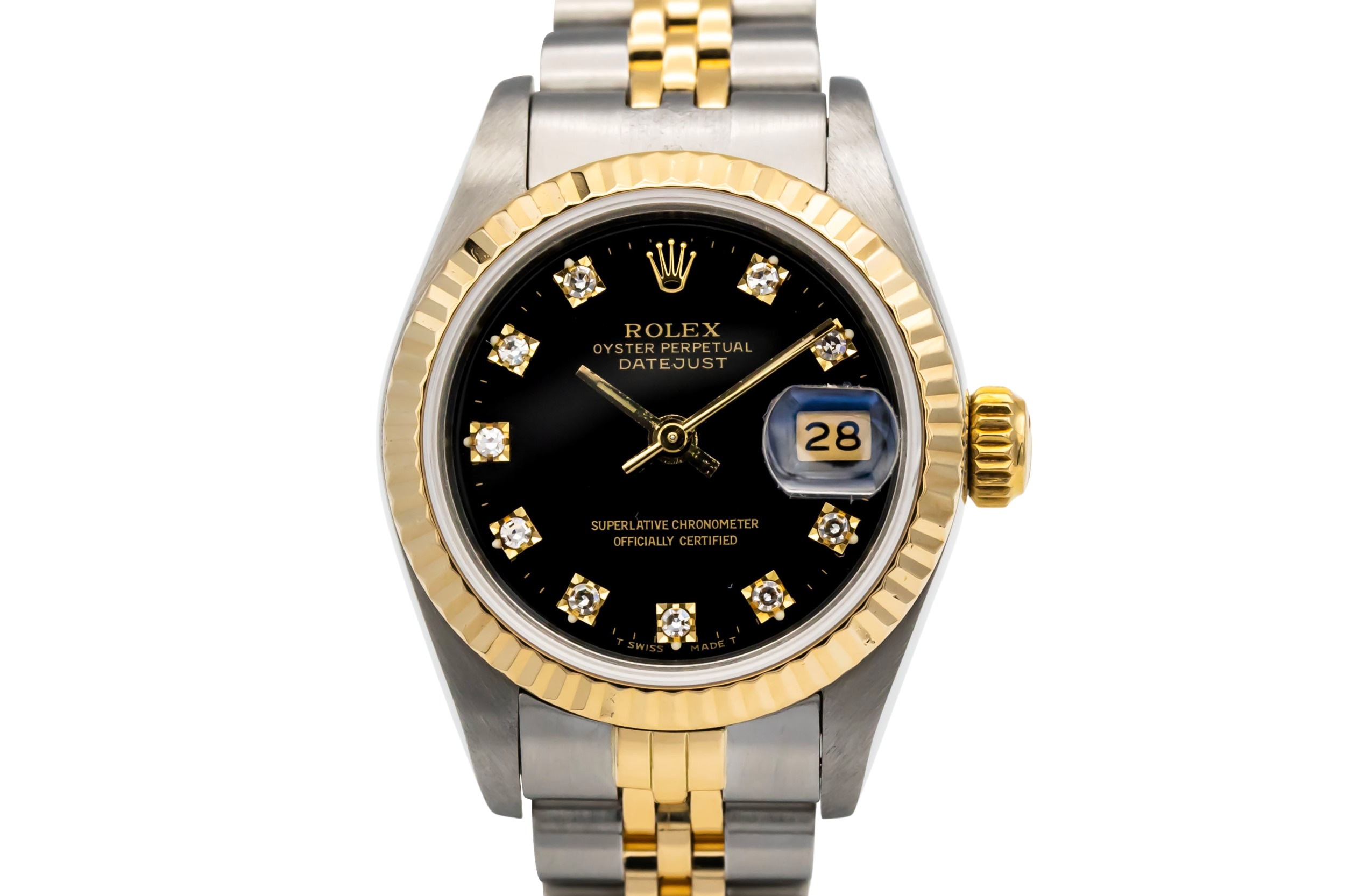 Rolex Lady DateJust 26mm Steel & 18ct Yellow Gold 69173 1985