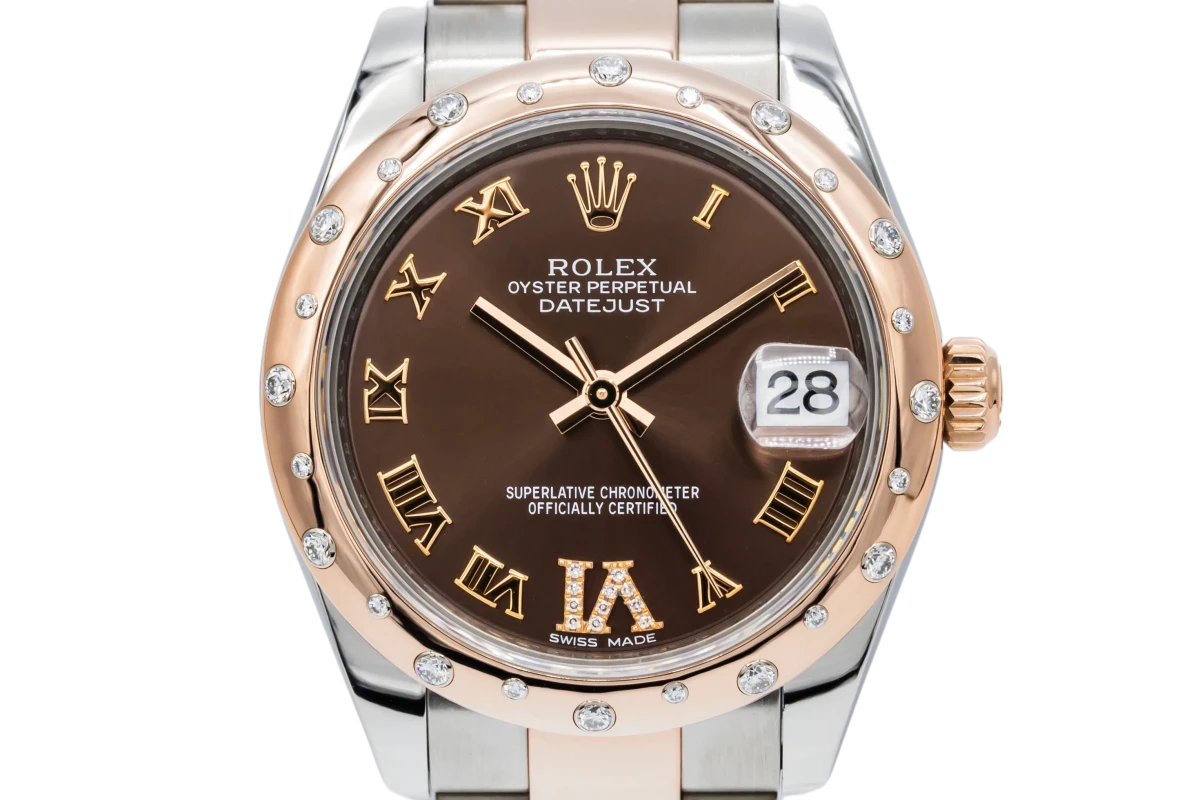 Rolex 31mm rose online gold