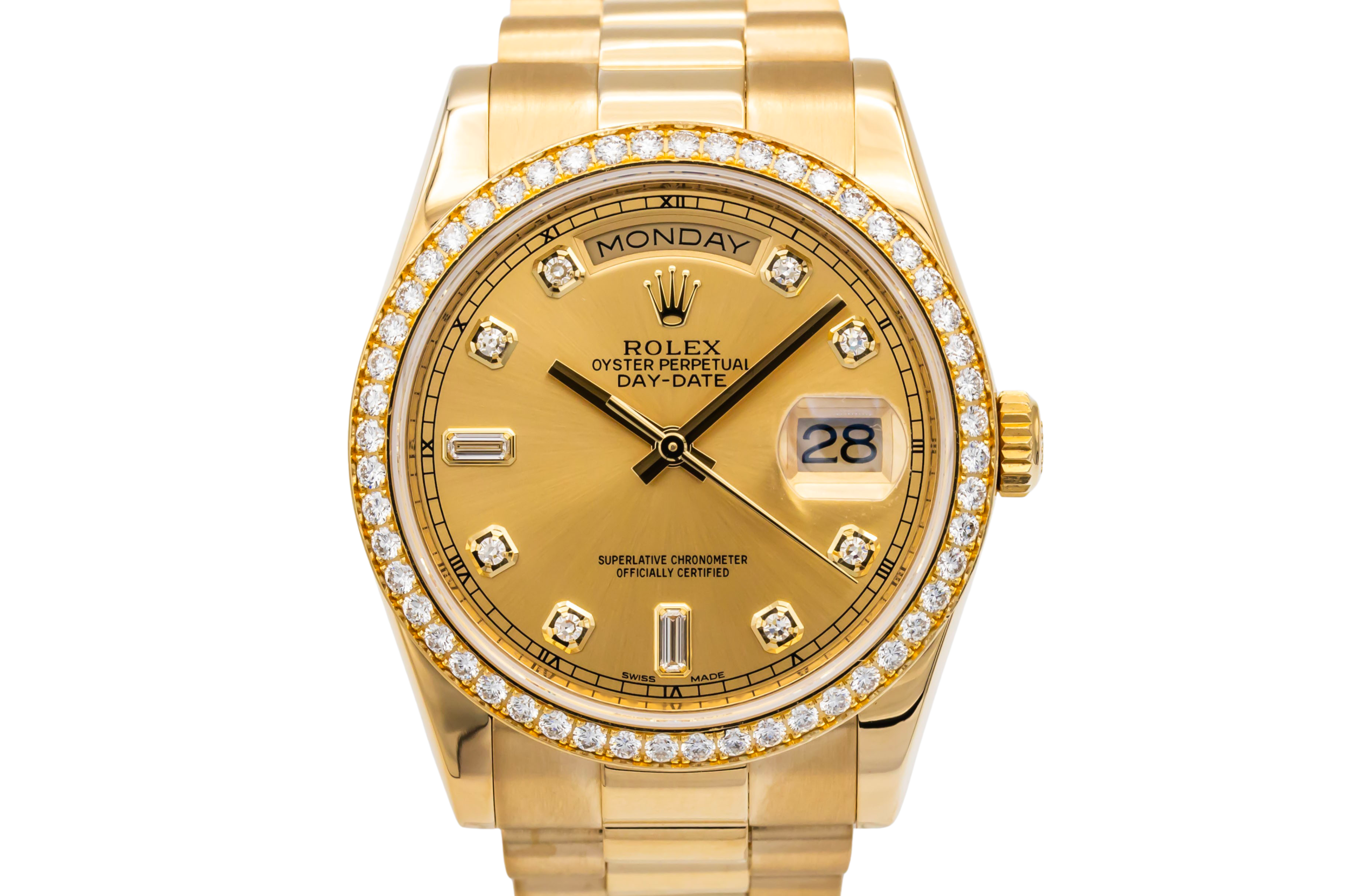 Rolex Day-Date 36mm 18ct Yellow Gold Presidential 118348 2017
