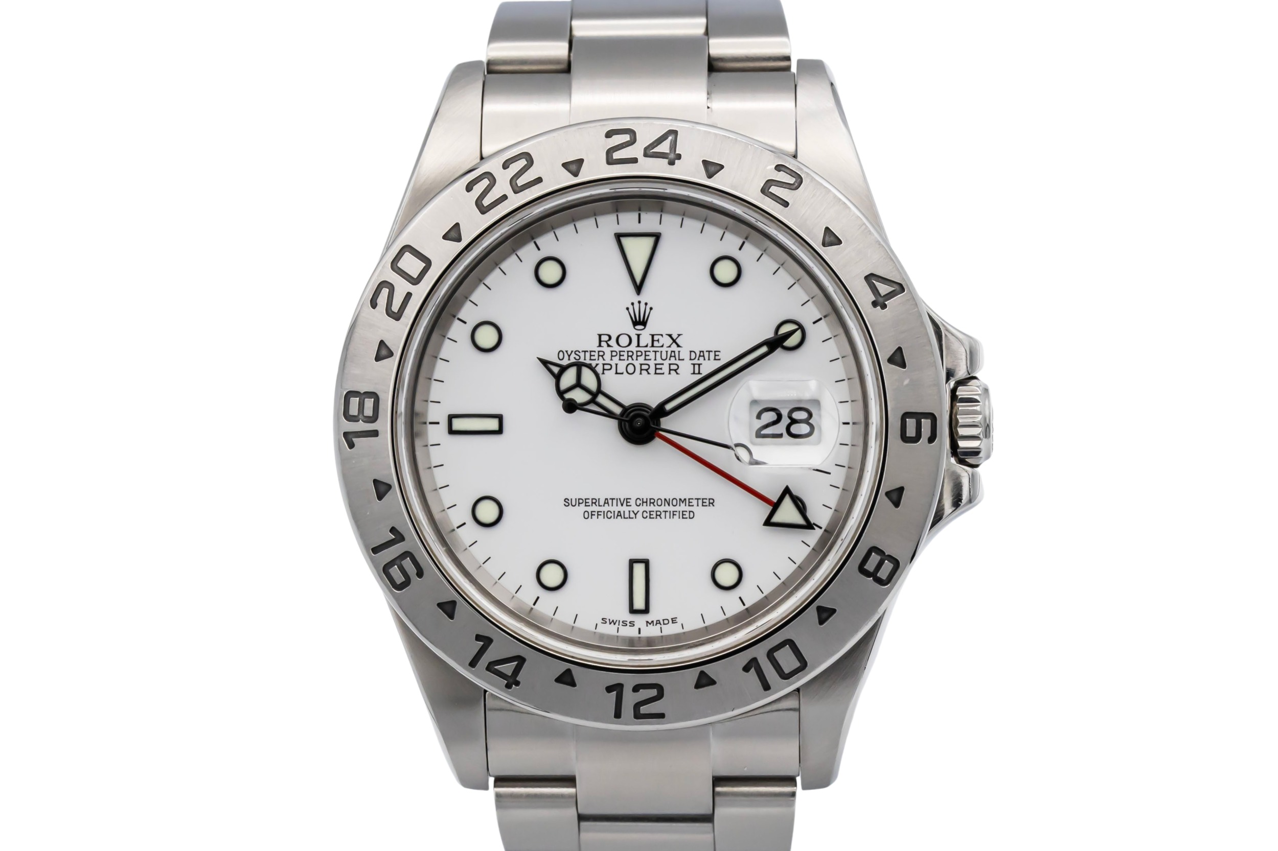 Rolex Explorer II 40mm Stainless Steel Oyster 16570 2005