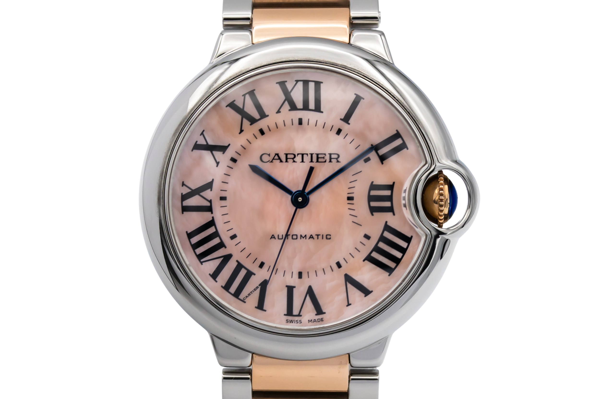 Cartier Ballon Bleu de Cartier 36mm Steel & 18ct Rose Gold W6920033 Circa 2015