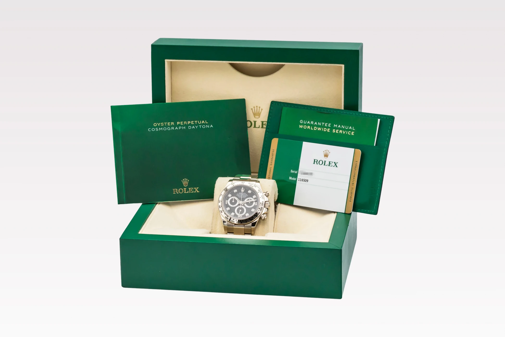 Rolex Cosmograph Daytona 40mm 18ct White Gold Oyster 116509 2018
