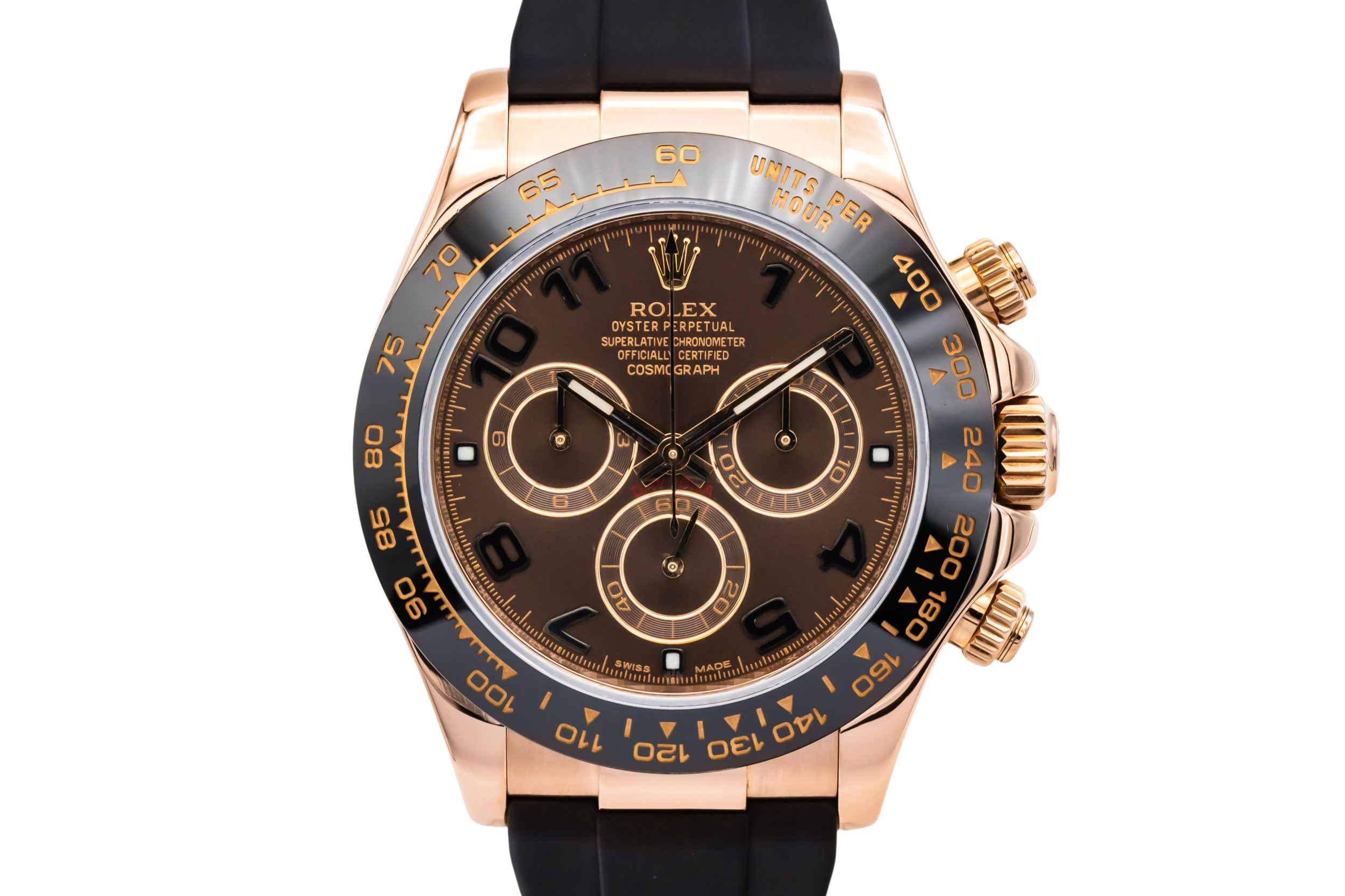 Rolex Cosmograph Daytona 40mm Black Oysterflex 116515LN 2017