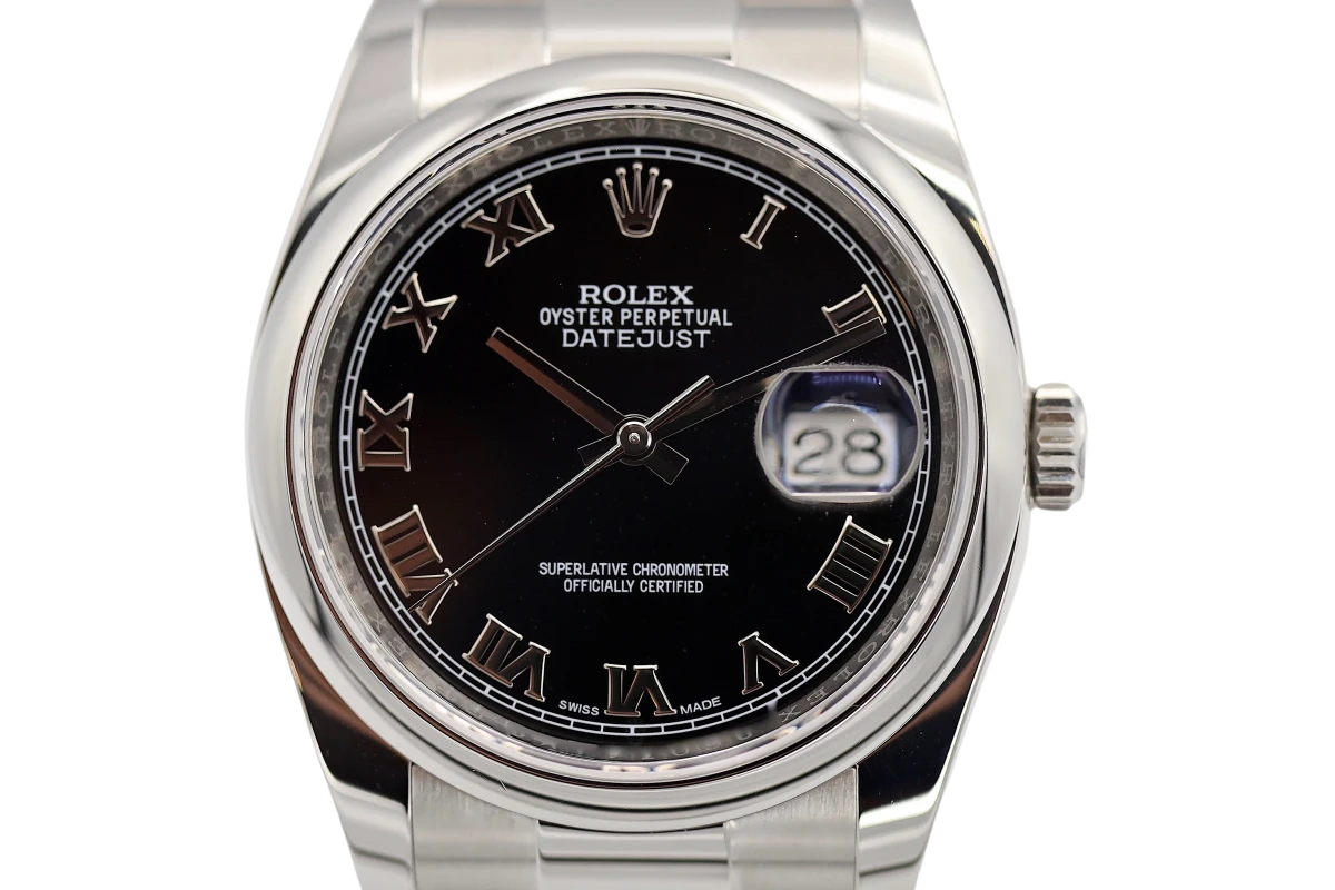 Black face datejust best sale