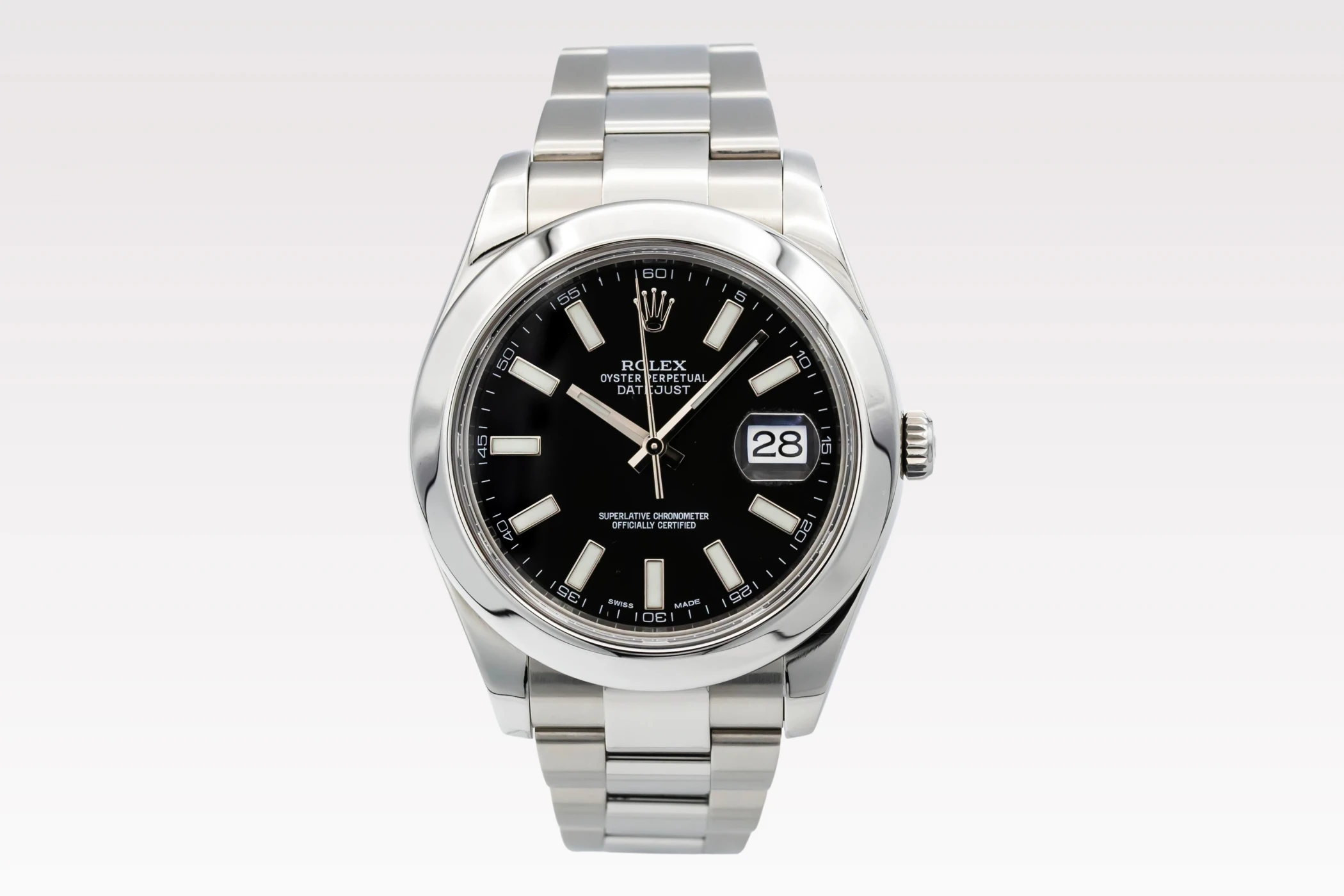 Rolex DateJust II 41mm Stainless Steel Oyster 116300 2014