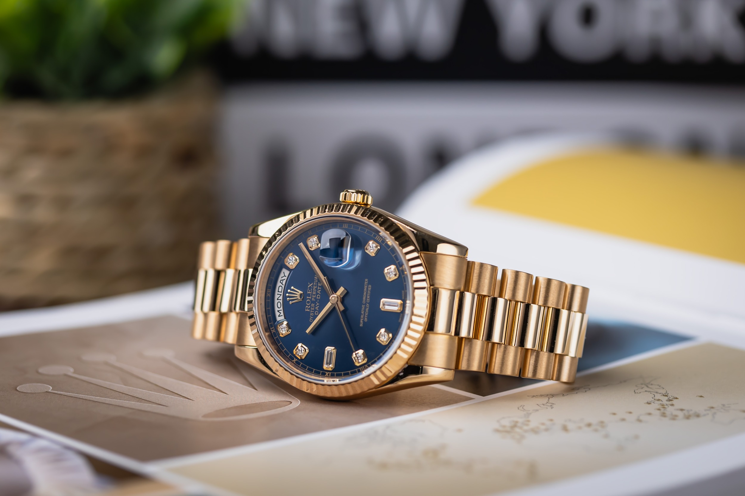 Rolex Day-Date 36mm 18ct Yellow Gold Presidential 118238 2007