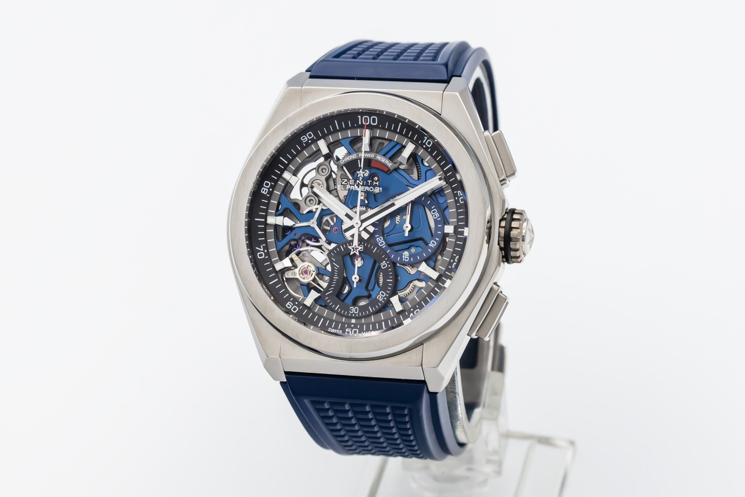 Zenith Defy El Primero 44mm Blue Rubber 95.9002.9004/78.R590 2019