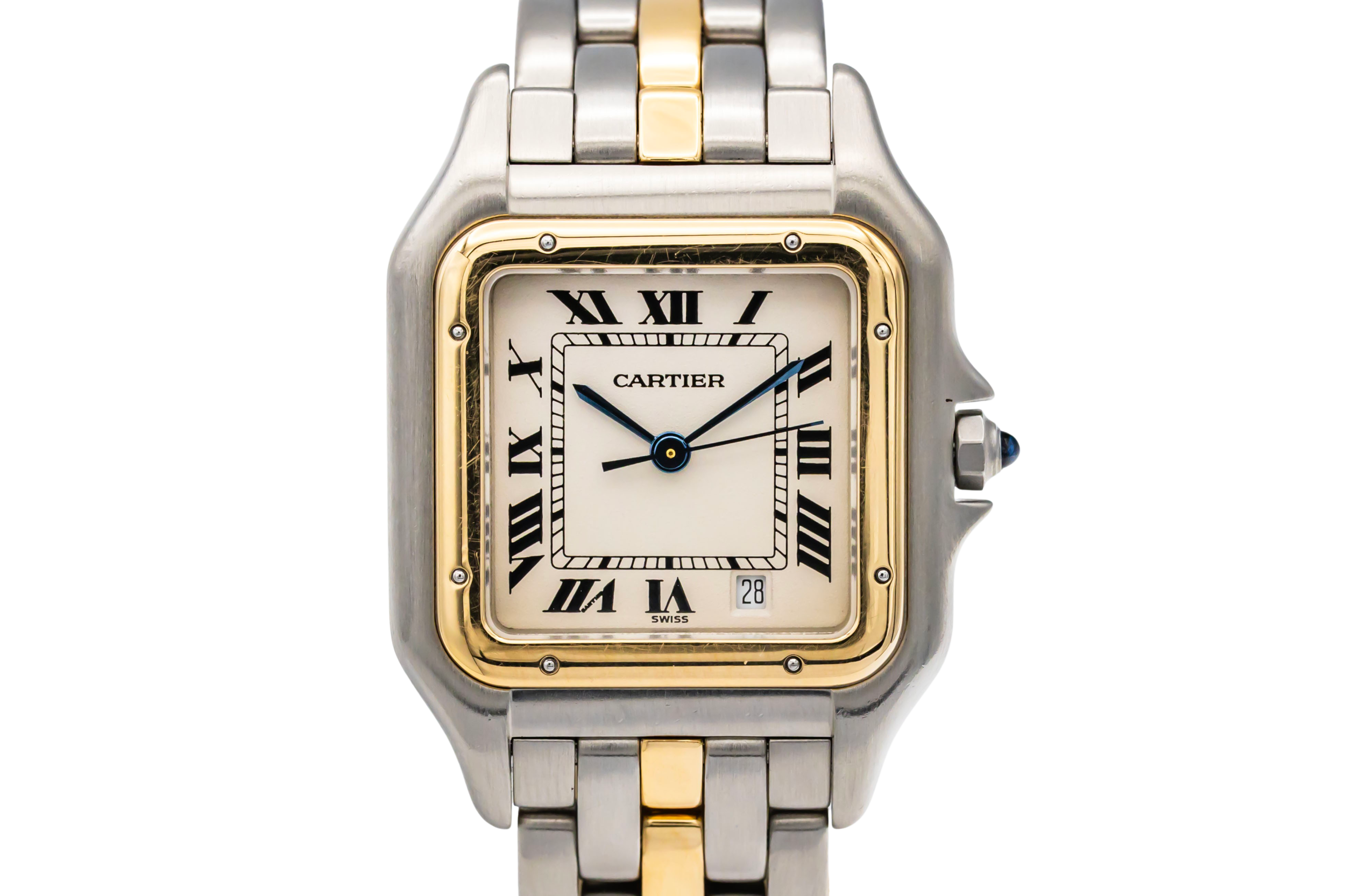 Cartier Panthere 27mm Steel & 18ct Yellow Gold 839490 Circa 1990s