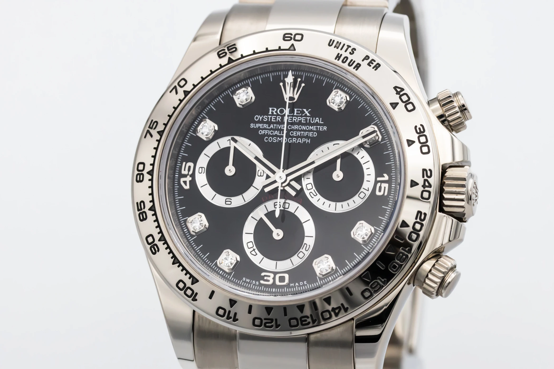 Rolex Cosmograph Daytona 40mm 18ct White Gold Oyster 116509 2018