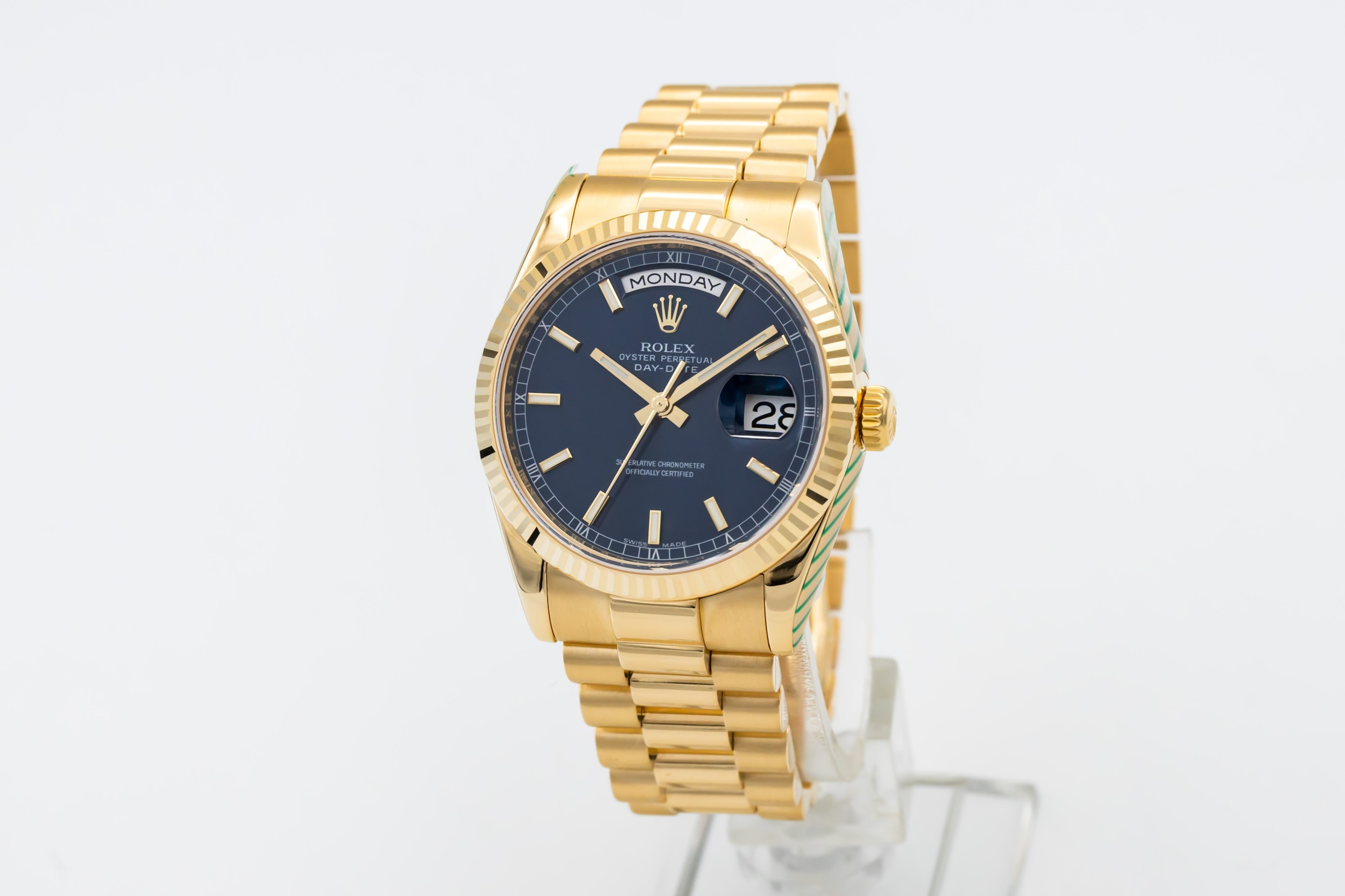 Rolex Day-Date 36mm 18ct Yellow Gold Presidential 118238 2008