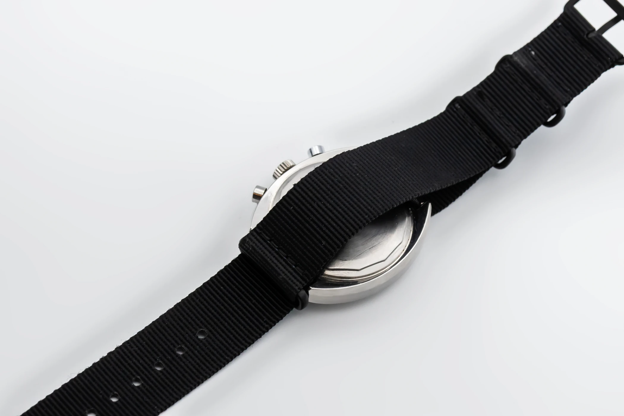 Breitling Sprint 40mm Stainless Steel Black Fabric Cal.7733 Circa 1970s