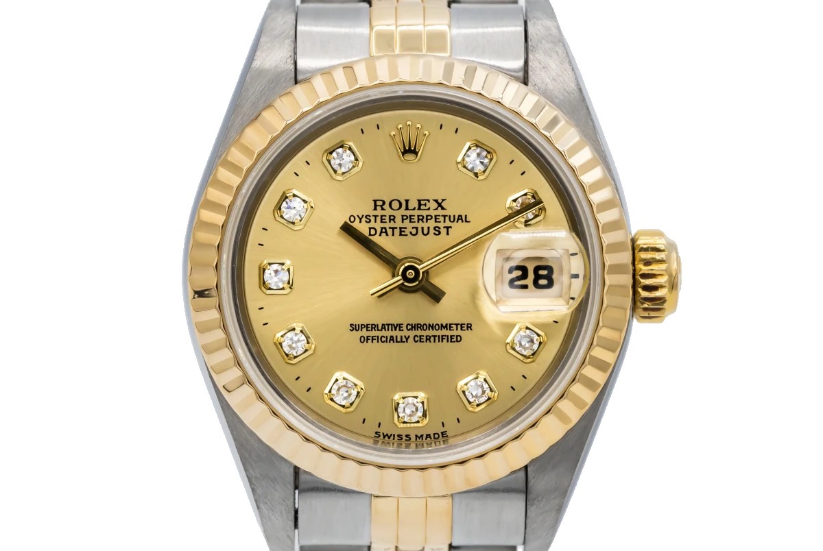 Rolex Lady DateJust 26mm Steel & 18ct Yellow Gold Jubilee 69173 - Out ...