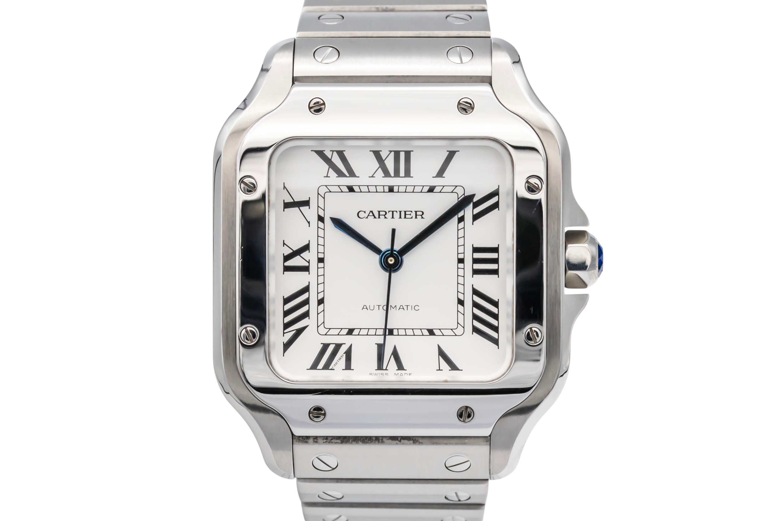 Cartier Santos 100 35mm x 41mm Stainless Steel WSSA0029 2021