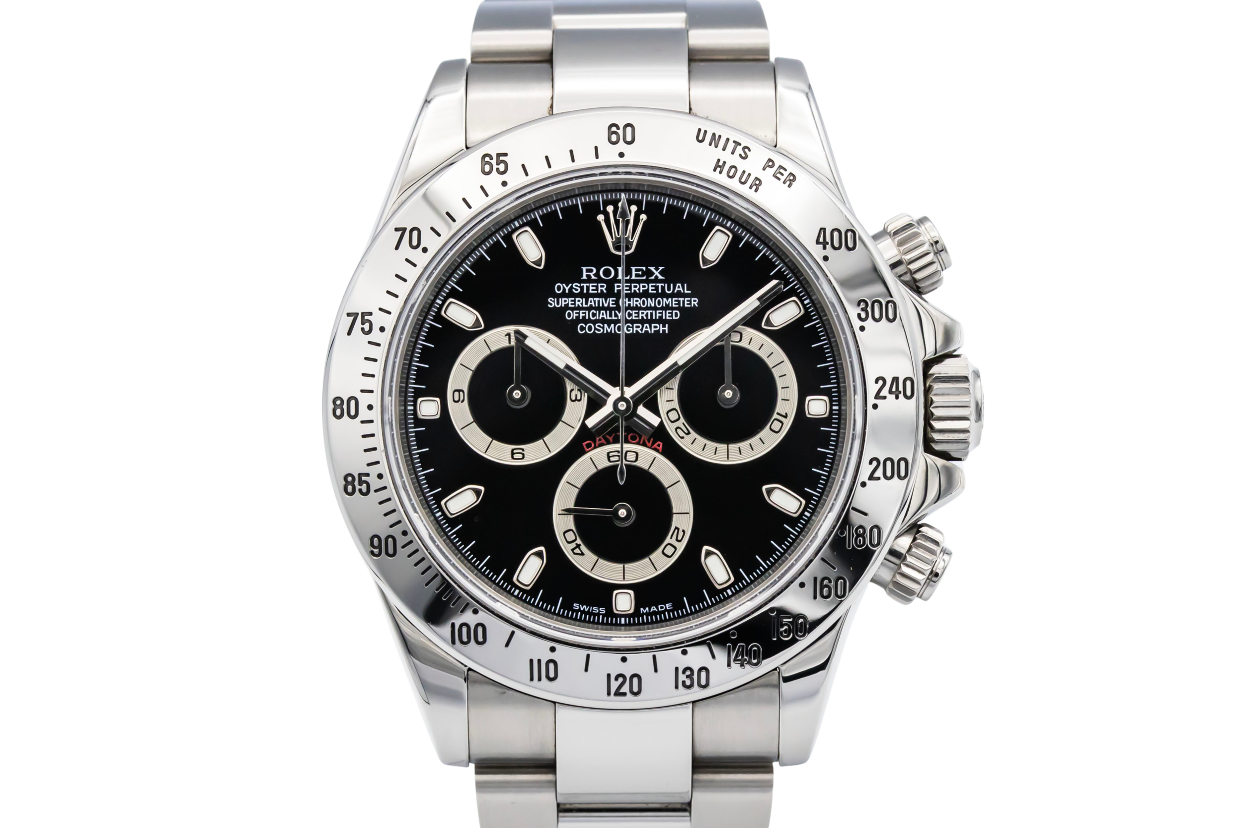 Rolex Cosmograph Daytona 40mm Stainless Steel Oyster 116520 2005