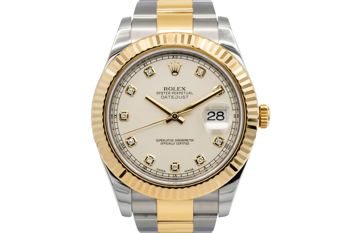 Rolex DateJust II 41mm Steel & 18ct Yellow Gold Oyster 116333 2015