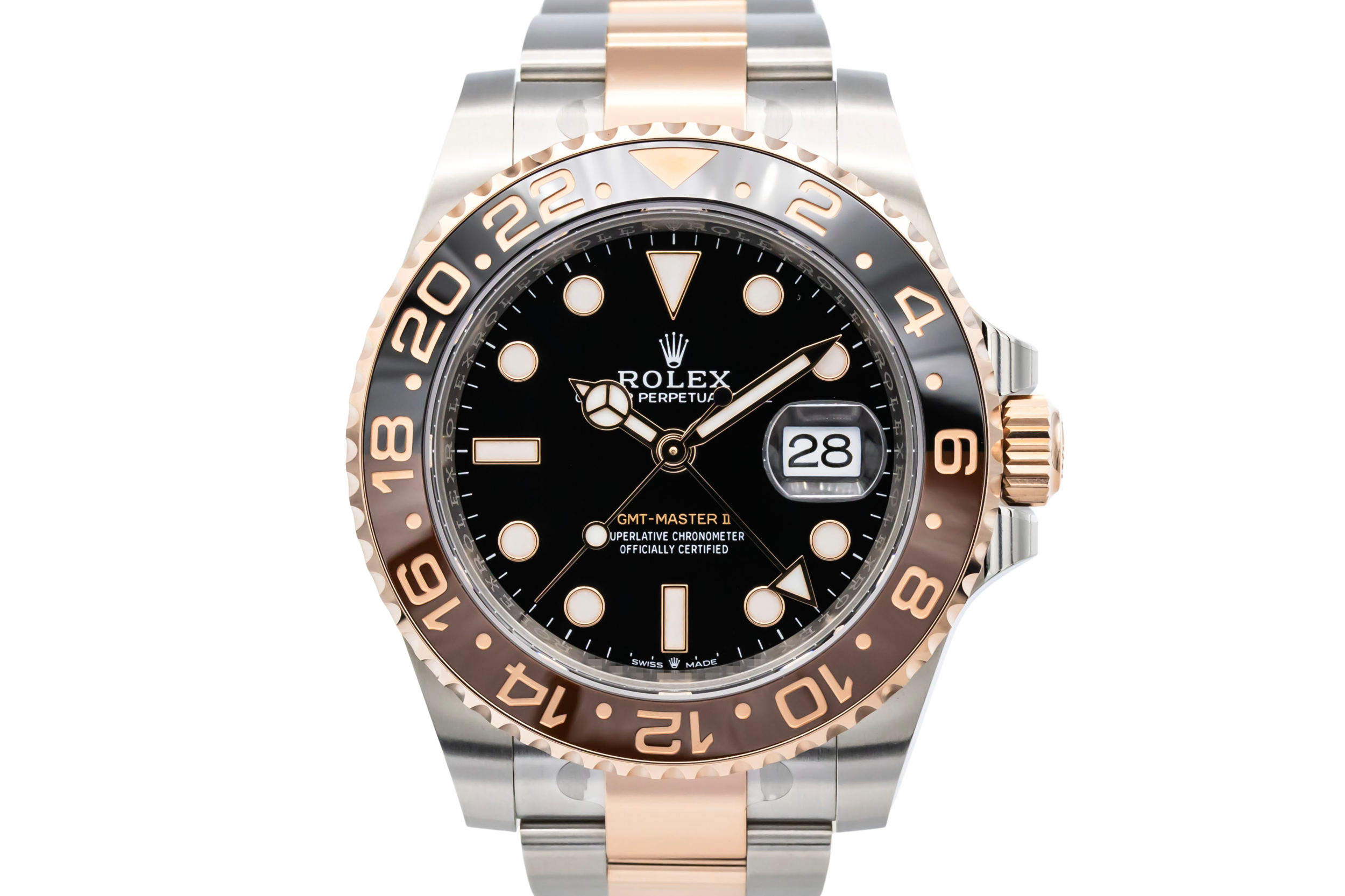 Rolex GMT-Master II 40mm 'Rootbeer' Steel & 18ct Rose Gold Oyster 126711CHNR