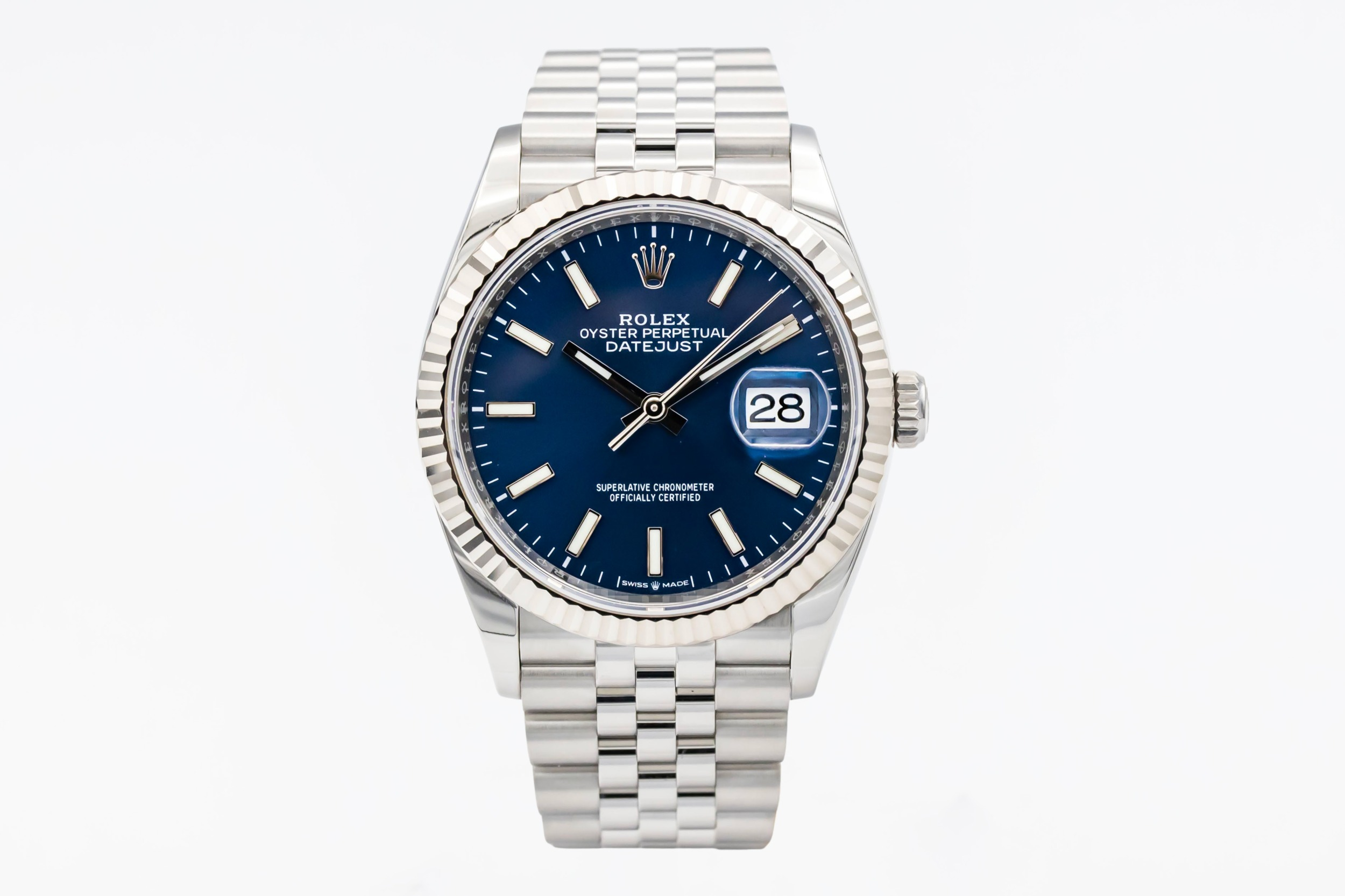 Rolex DateJust 36mm Stainless Steel Jubilee 126234 2022
