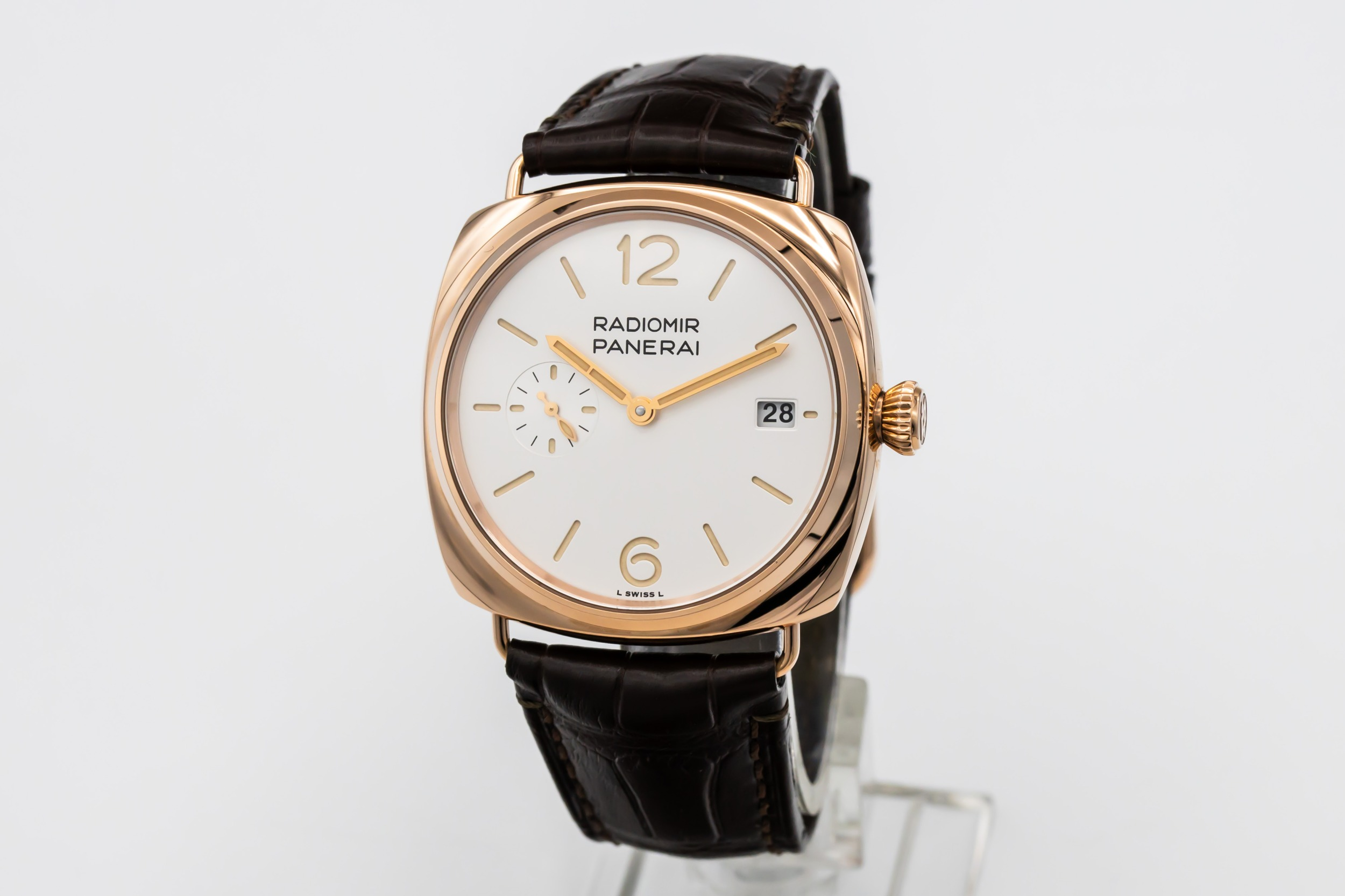 Panerai Radiomir Quaranta Goldtech 40mm Brown Leather PAM01026 2024 UNWORN
