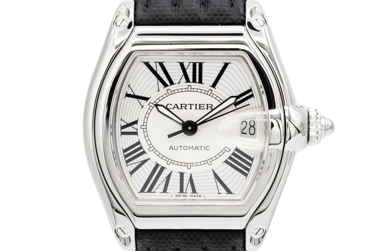 Cartier Ballon Bleu Quartz Date 38mm Stainless Steel Bracelet 3194