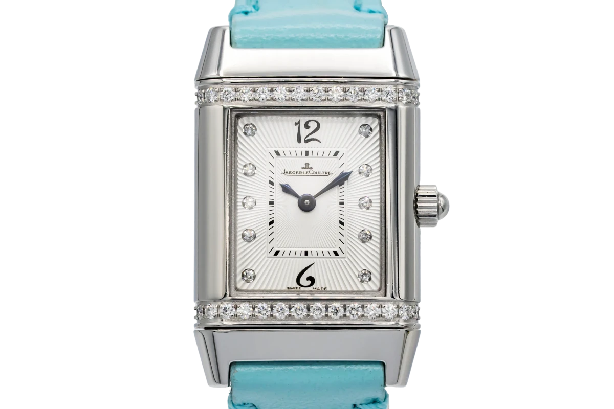 Jaeger-LeCoultre Reverso 21mm Turquoise Leather 265.8.47