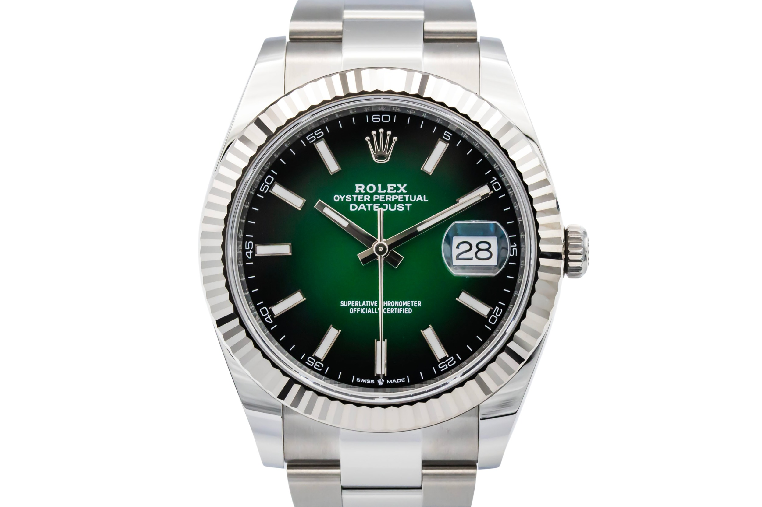 Rolex DateJust 41mm 'Ombre' Stainless Steel Oyster 126334 2026 UNWORN