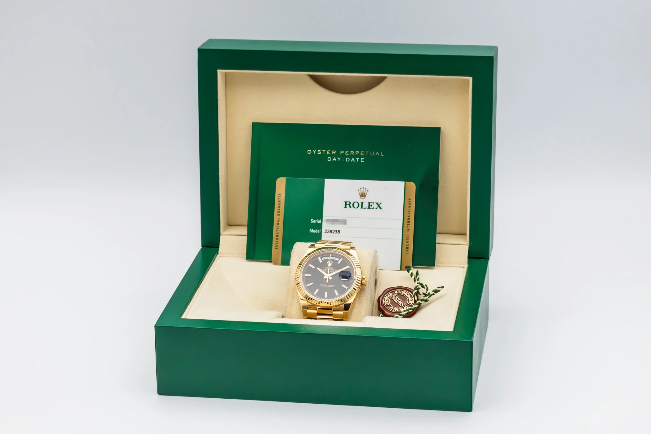 Rolex Day-Date 40mm 18ct Yellow Gold Presidential 228238 2016